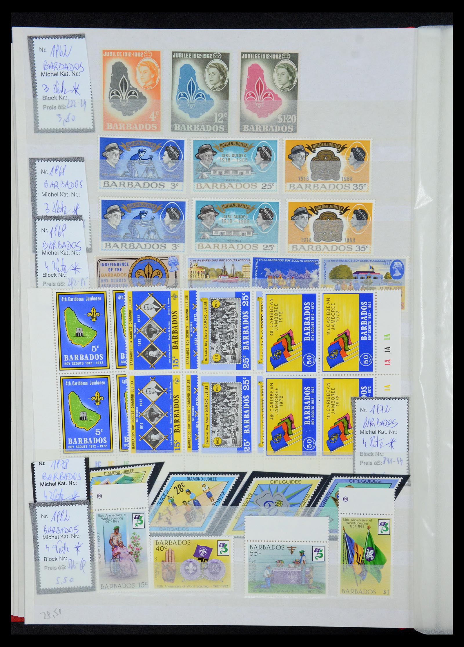 36109 098 - Postzegelverzameling 36109 Motief scouting 1930-2019!