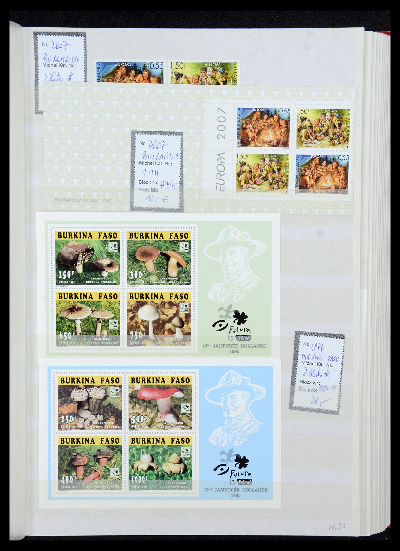 36109 107 - Postzegelverzameling 36109 Motief scouting 1930-2019!