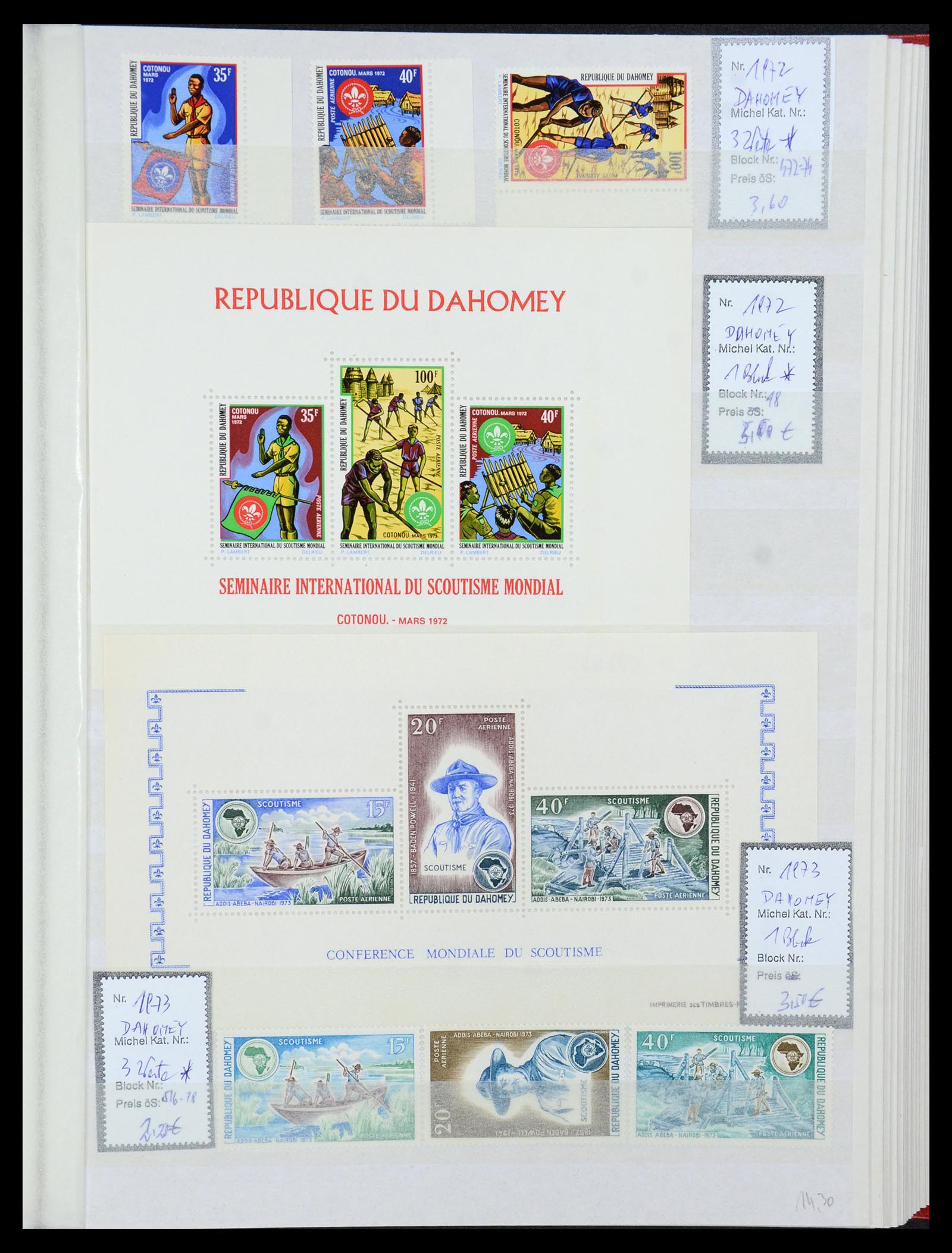 36109 116 - Postzegelverzameling 36109 Motief scouting 1930-2019!