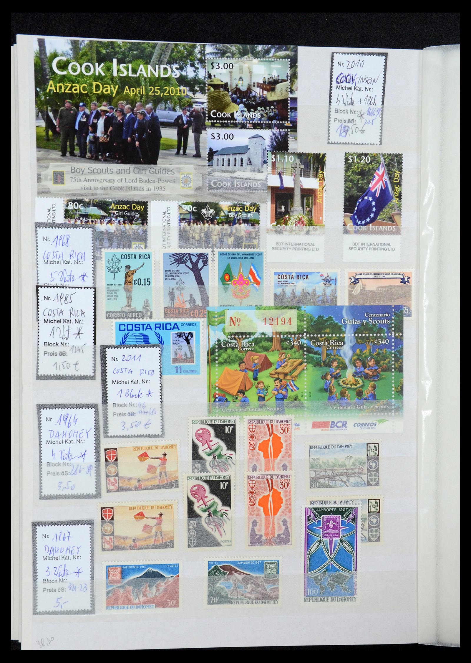 36109 117 - Postzegelverzameling 36109 Motief scouting 1930-2019!