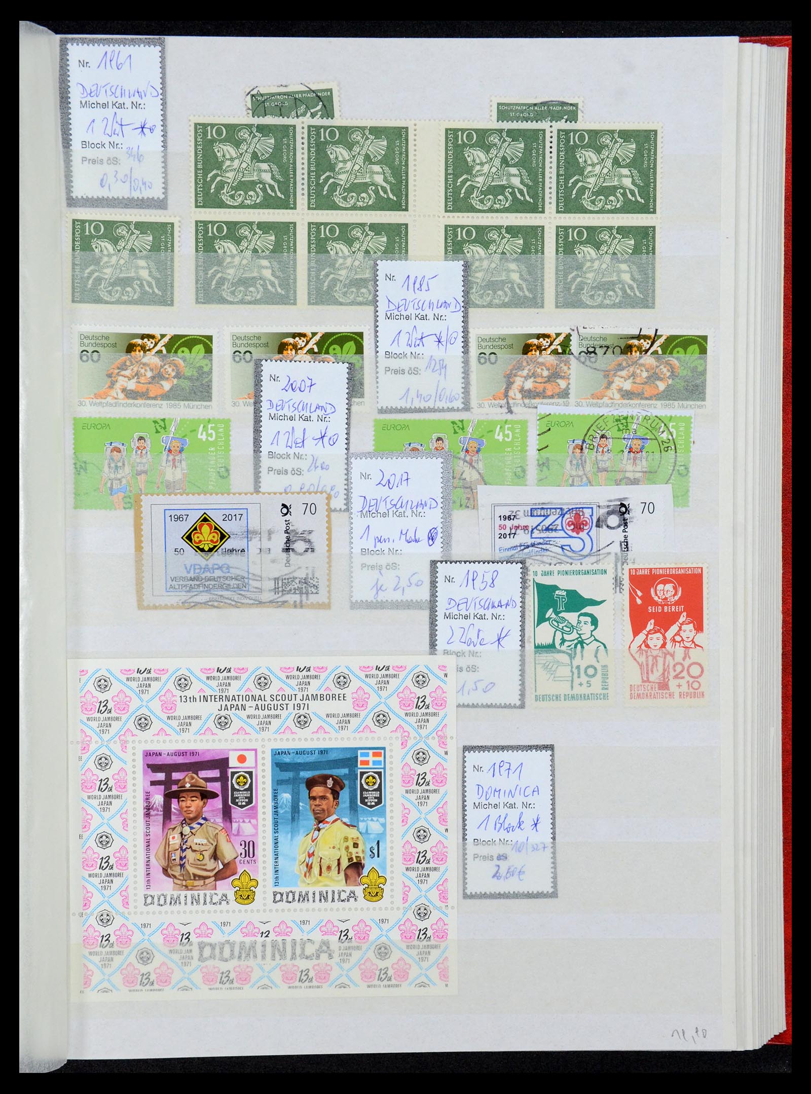 36109 119 - Postzegelverzameling 36109 Motief scouting 1930-2019!