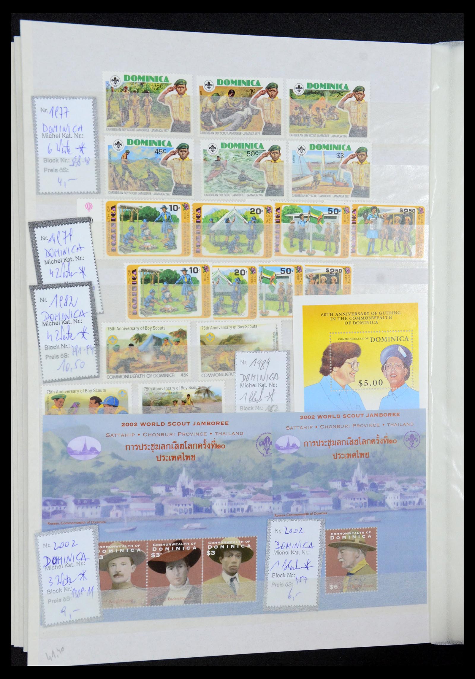 36109 120 - Postzegelverzameling 36109 Motief scouting 1930-2019!