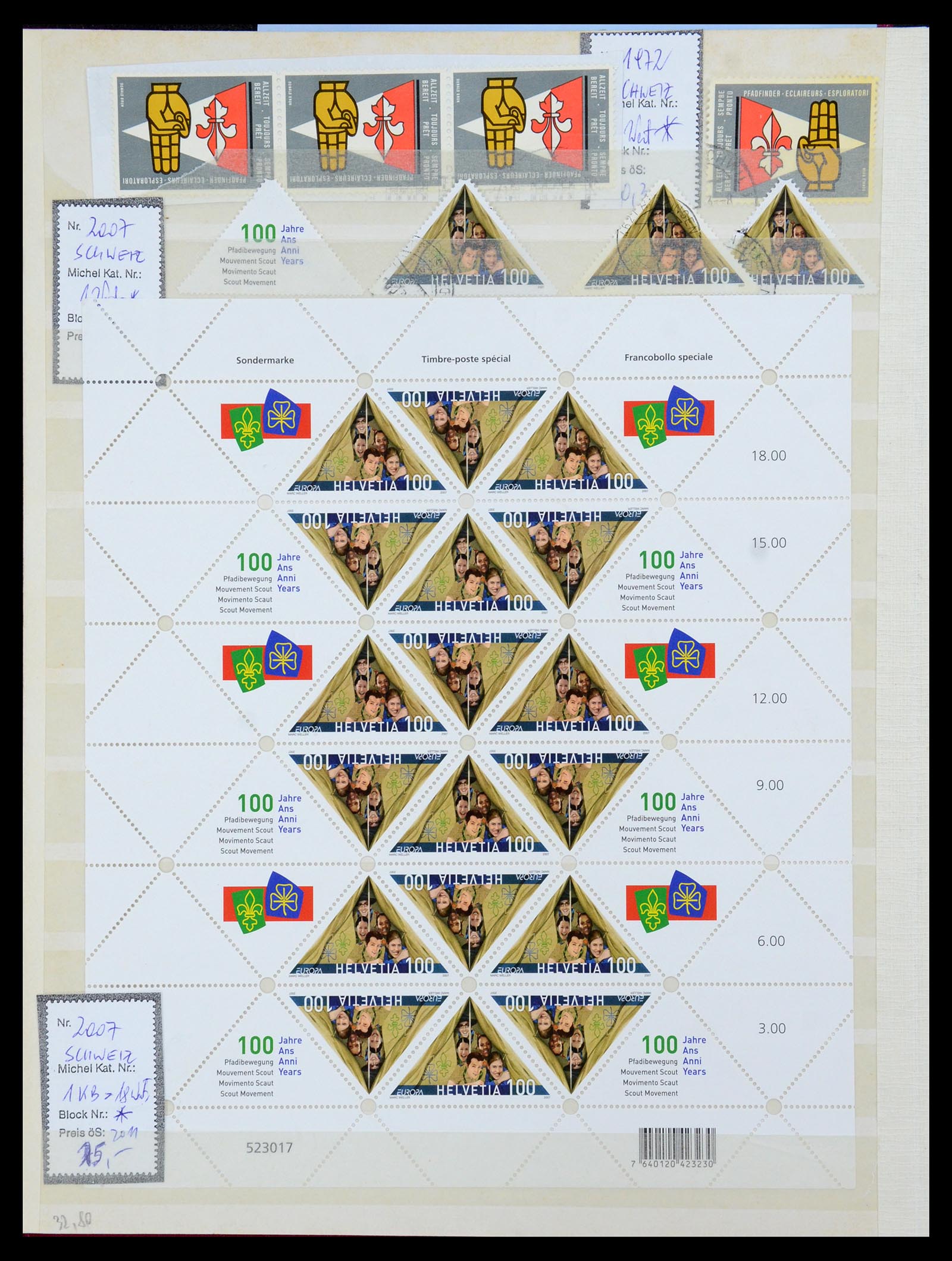 36109 188 - Stamp collection 36109 Thematic scouting 1930-2019!