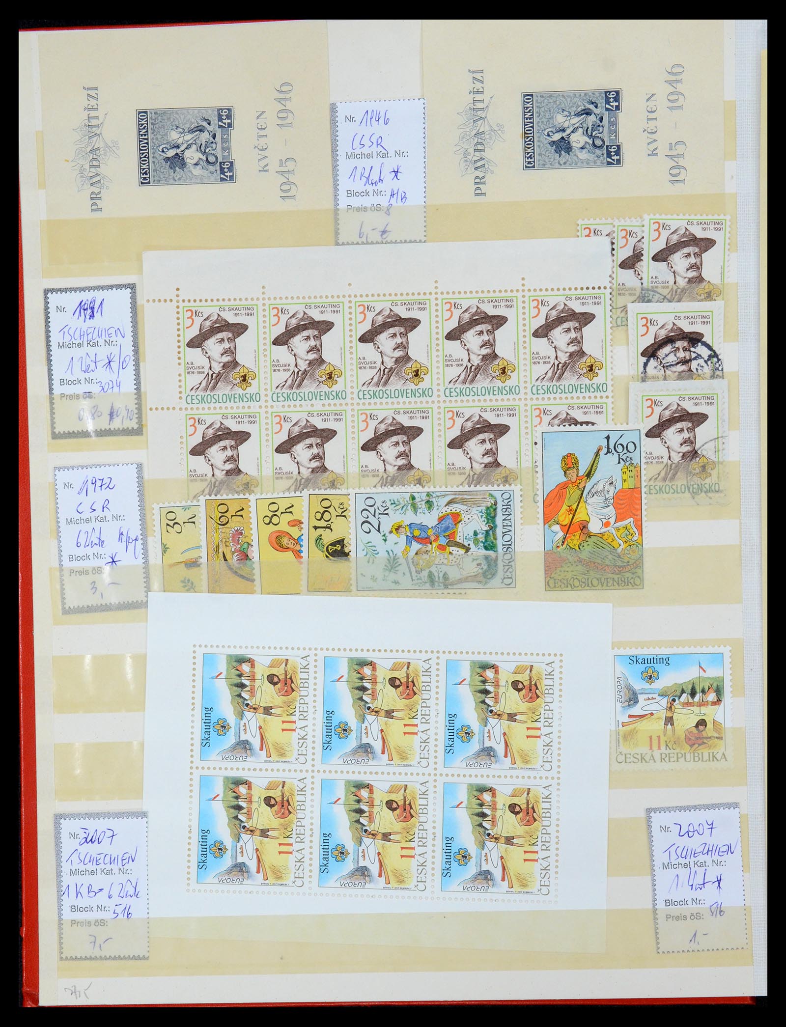 36109 212 - Postzegelverzameling 36109 Motief scouting 1930-2019!