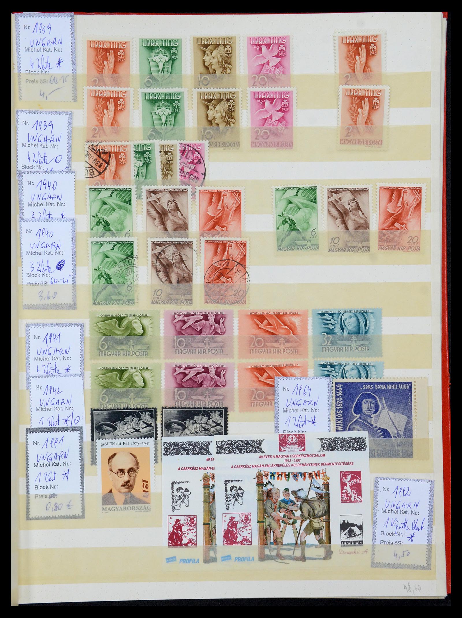 36109 220 - Postzegelverzameling 36109 Motief scouting 1930-2019!
