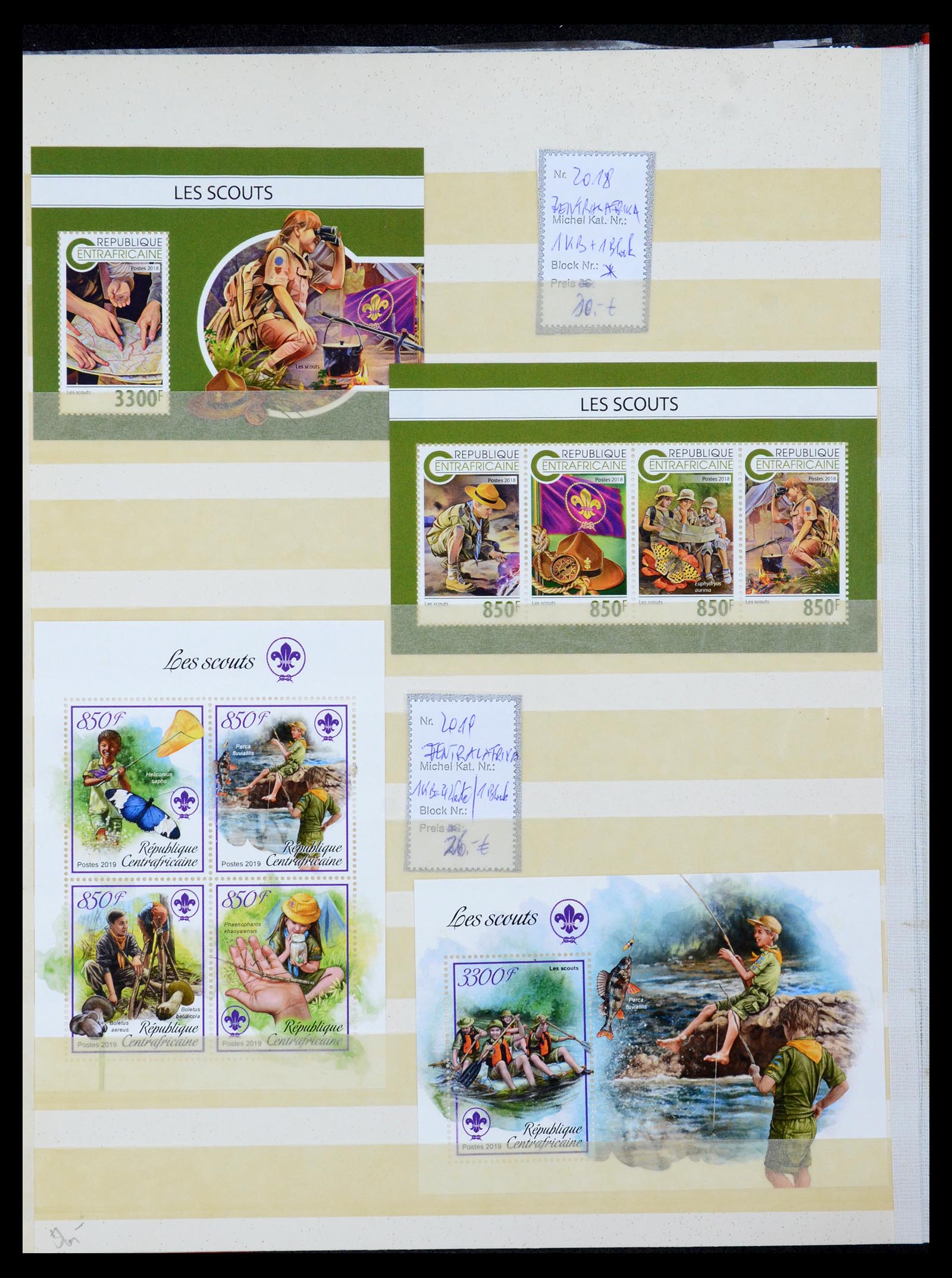 36109 231 - Stamp collection 36109 Thematic scouting 1930-2019!