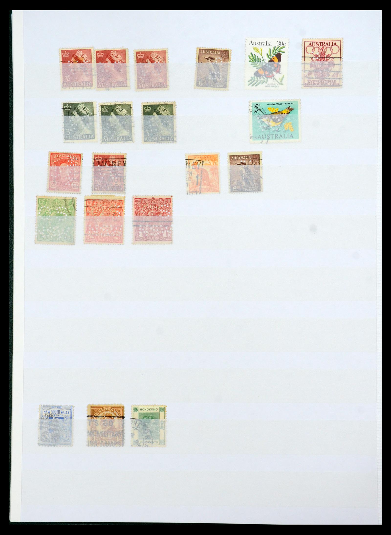 36111 072 - Stamp collection 36111 France perfins 1880-1950.