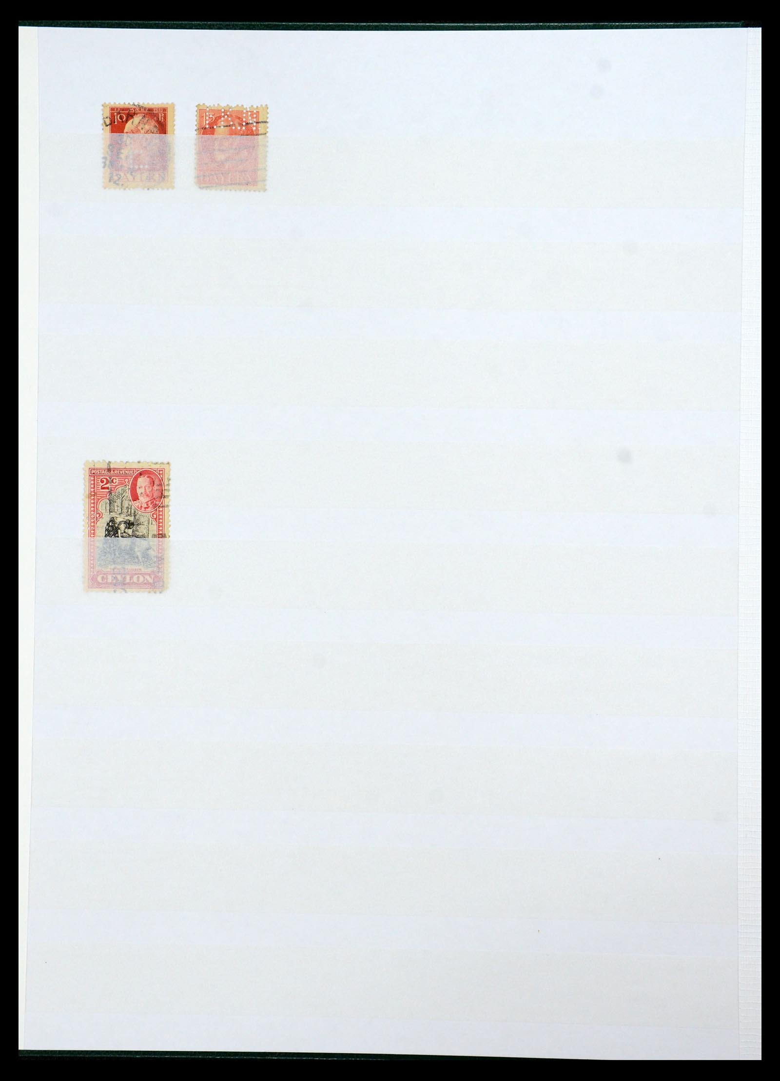 36111 075 - Stamp collection 36111 France perfins 1880-1950.