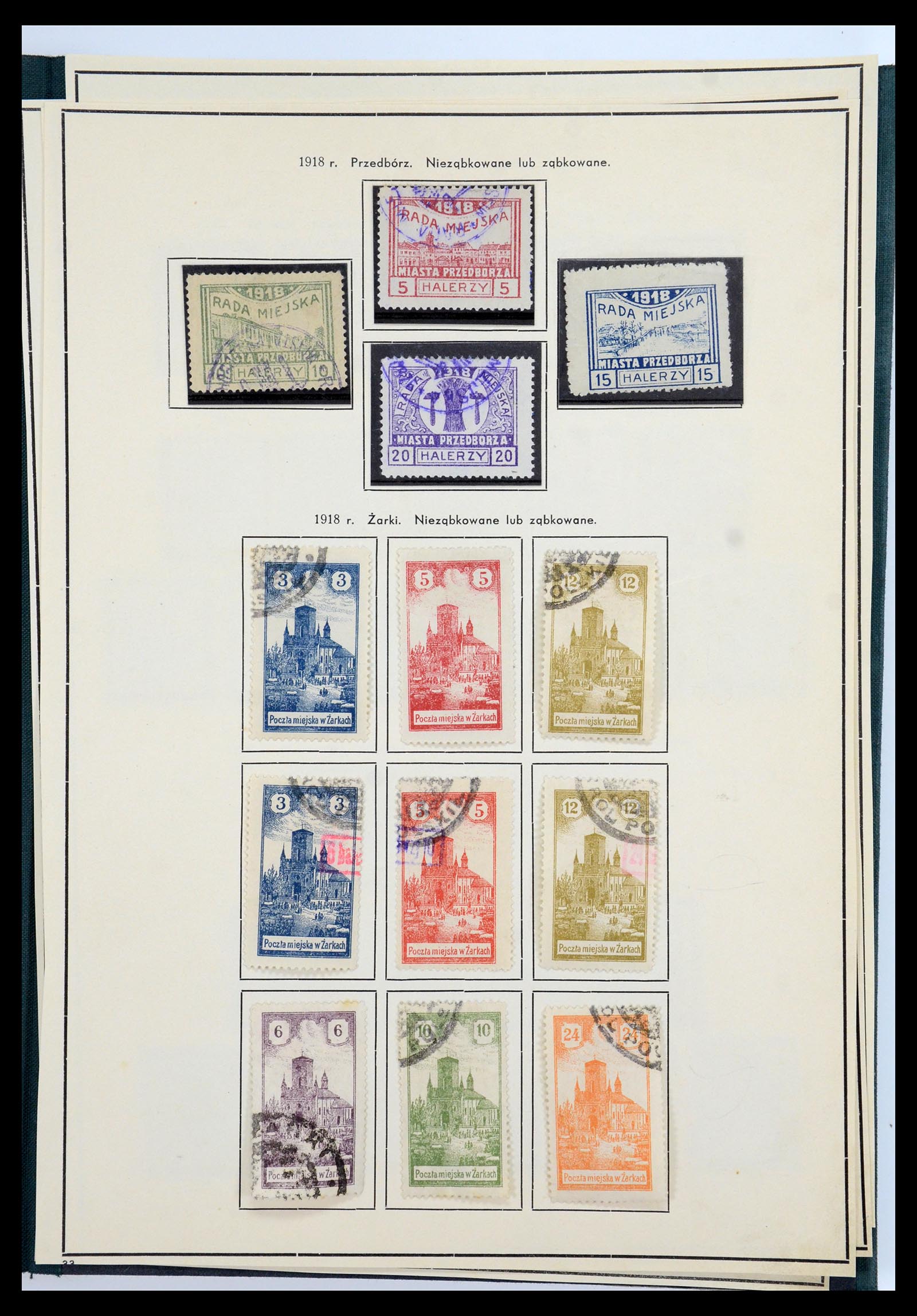 36116 001 - Stamp collection 36116 Poland 1918-1945.