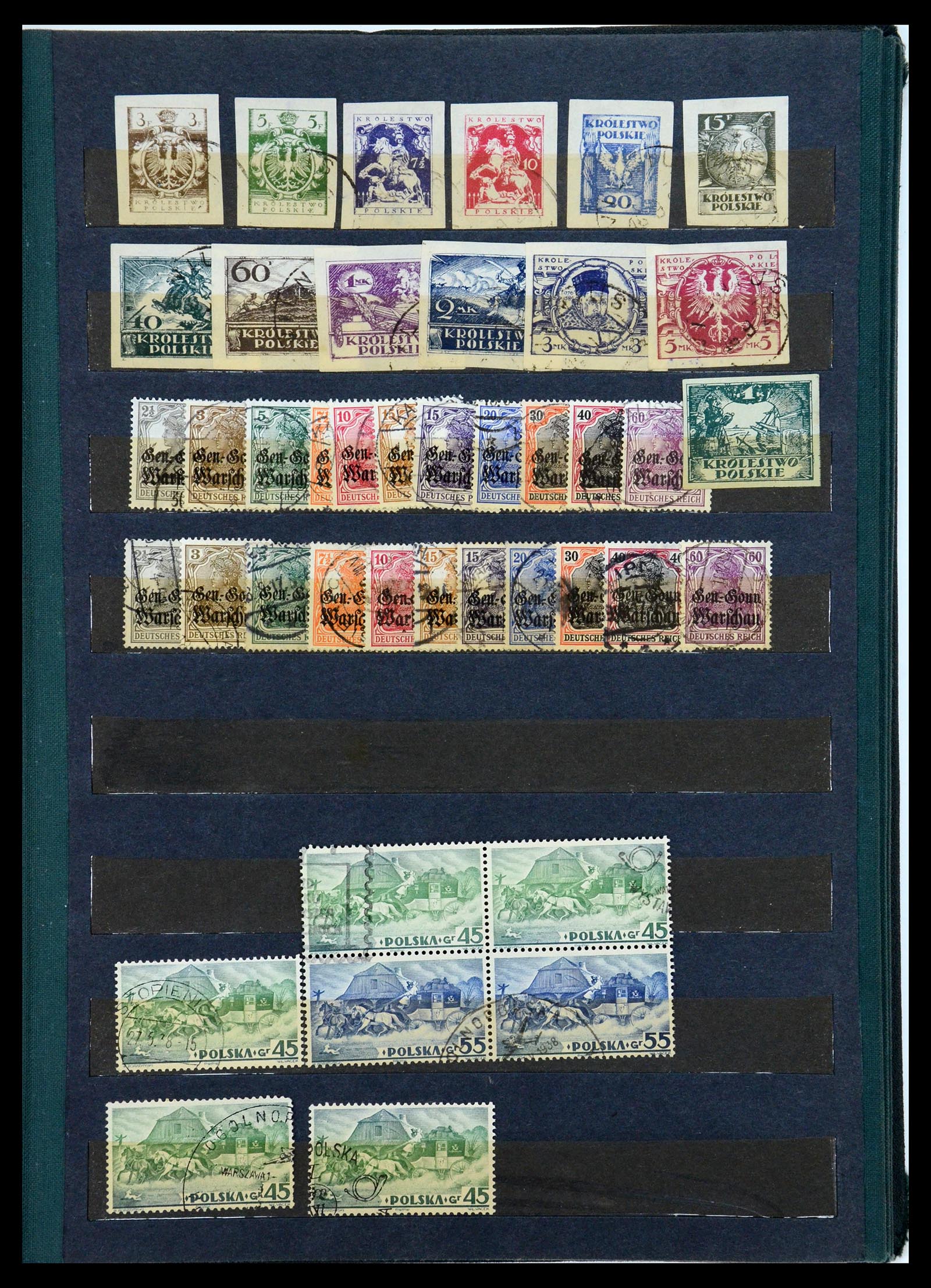 36116 020 - Stamp collection 36116 Poland 1918-1945.