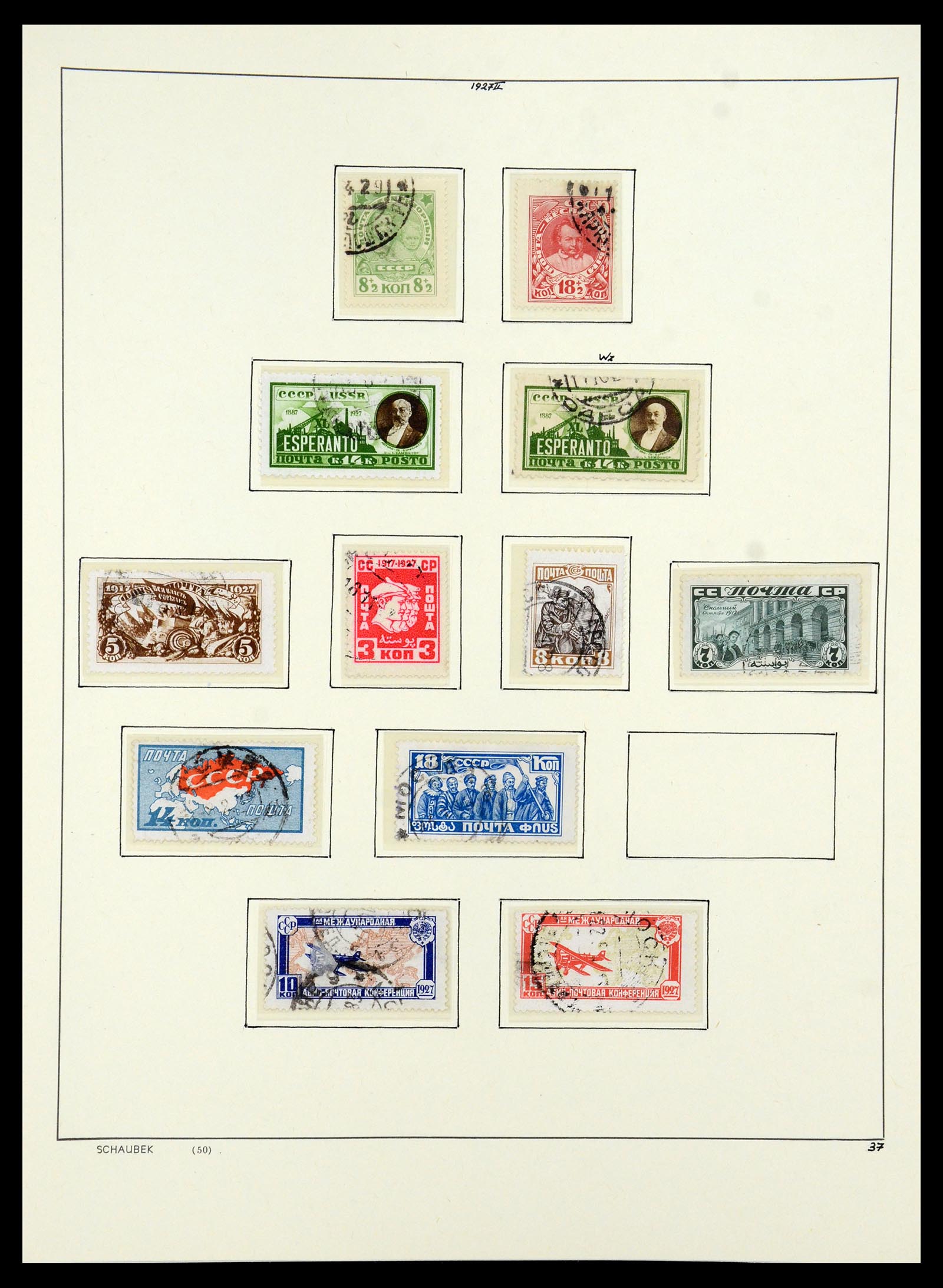 36120 041 - Postzegelverzameling 36120 Rusland 1858-1960.