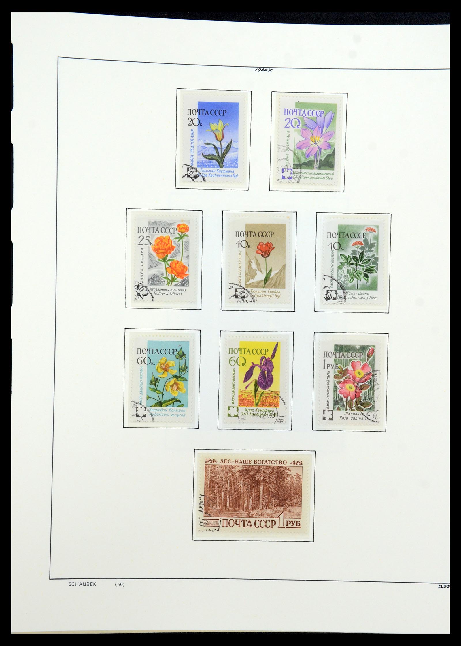36120 266 - Postzegelverzameling 36120 Rusland 1858-1960.