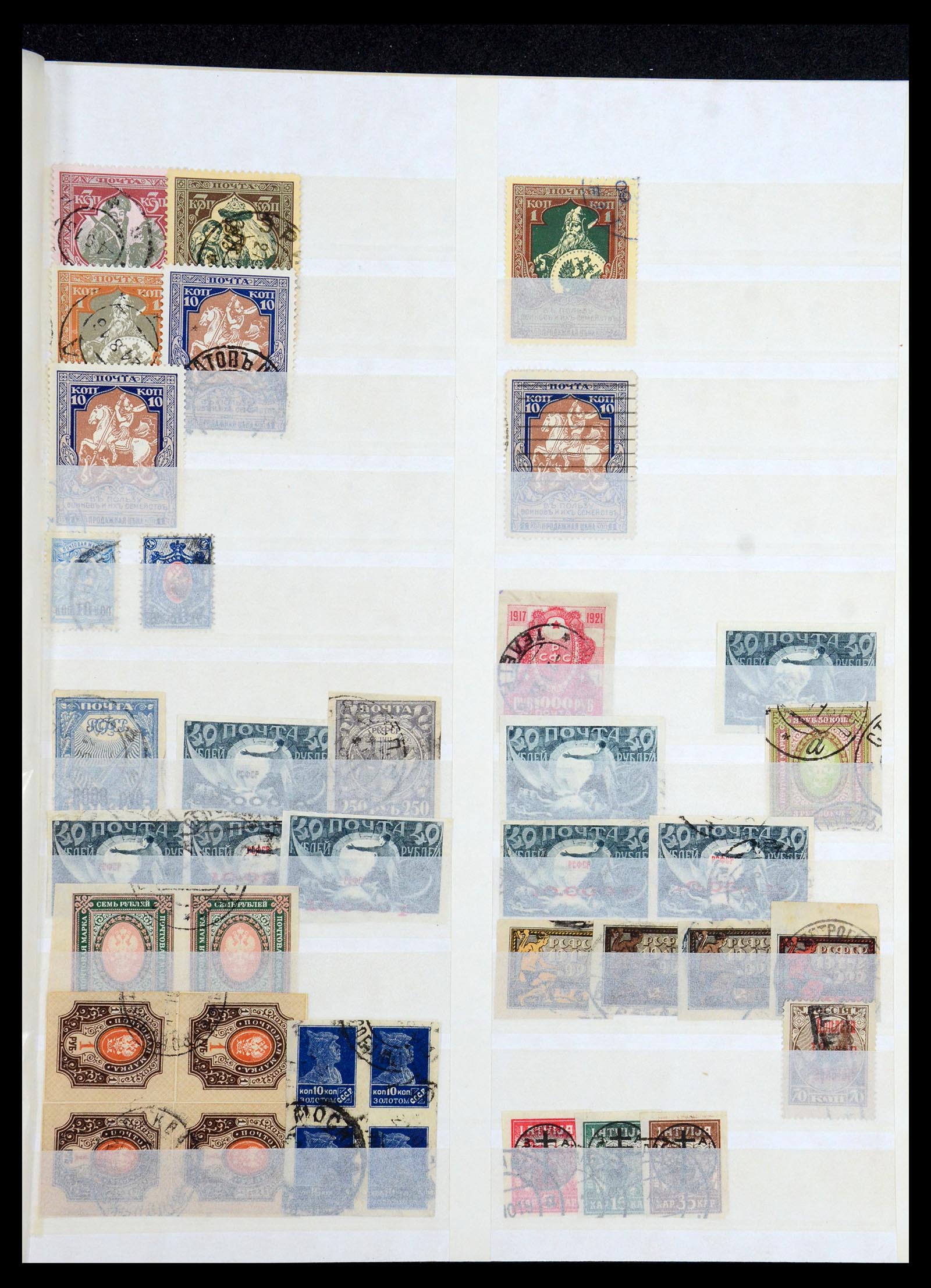 36120 271 - Postzegelverzameling 36120 Rusland 1858-1960.