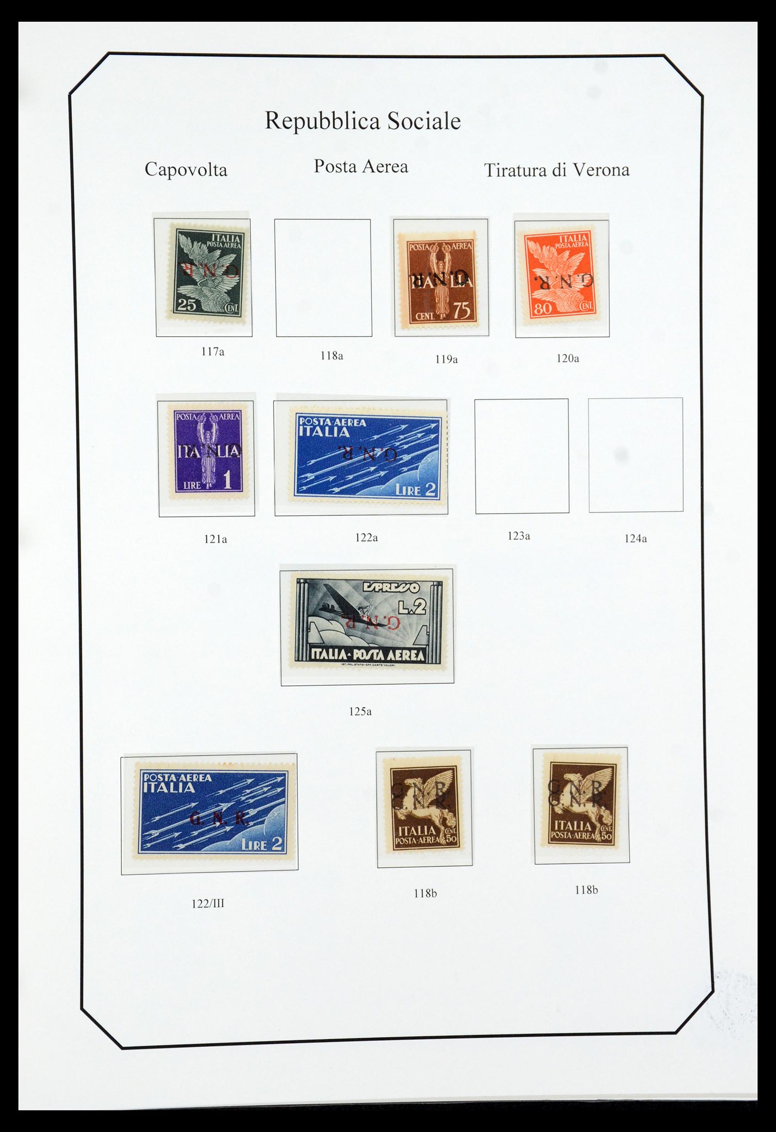 36167 034 - Stamp collection 36167 Italy supercollection 1943-1945.