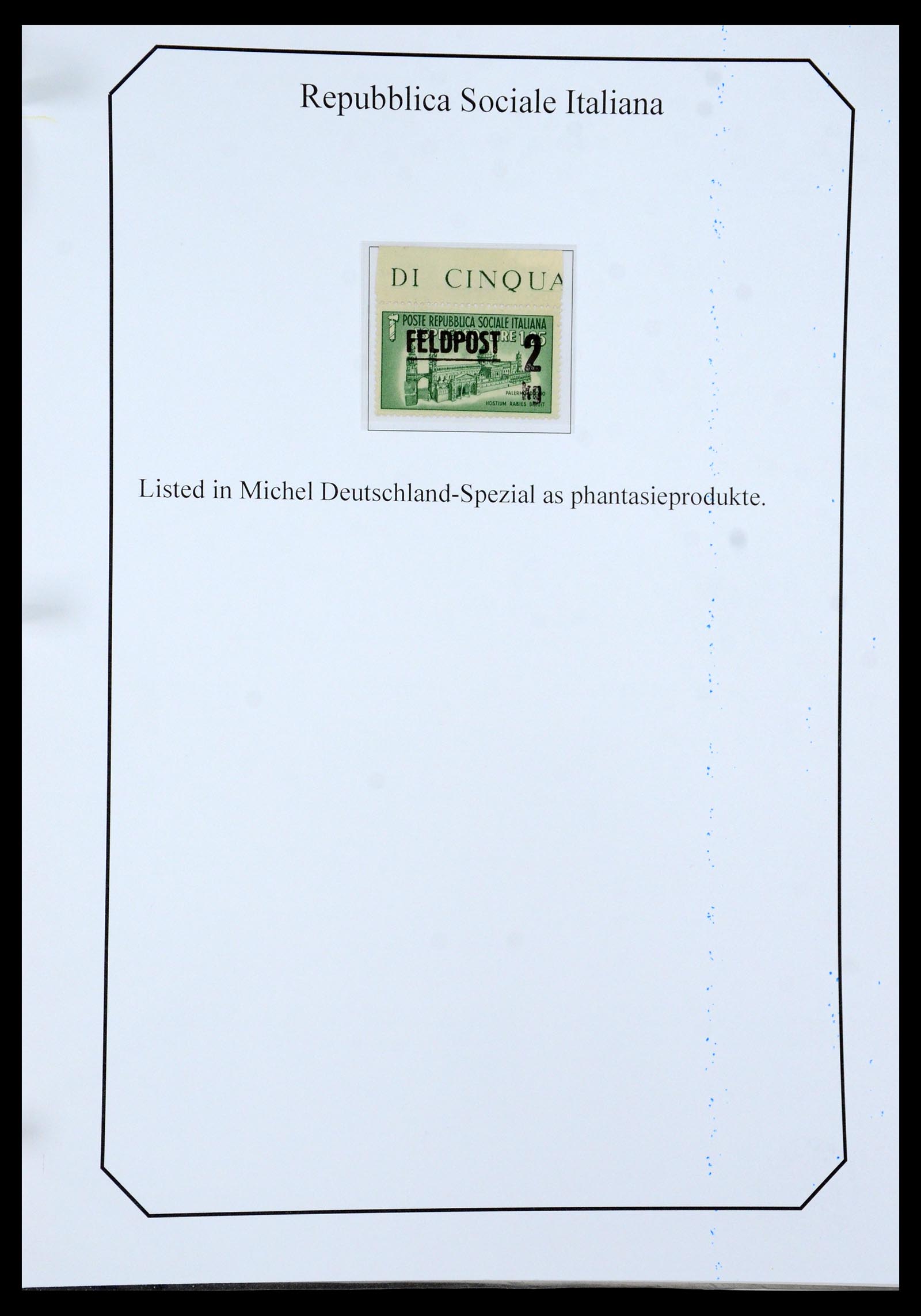 36167 057 - Stamp collection 36167 Italy supercollection 1943-1945.
