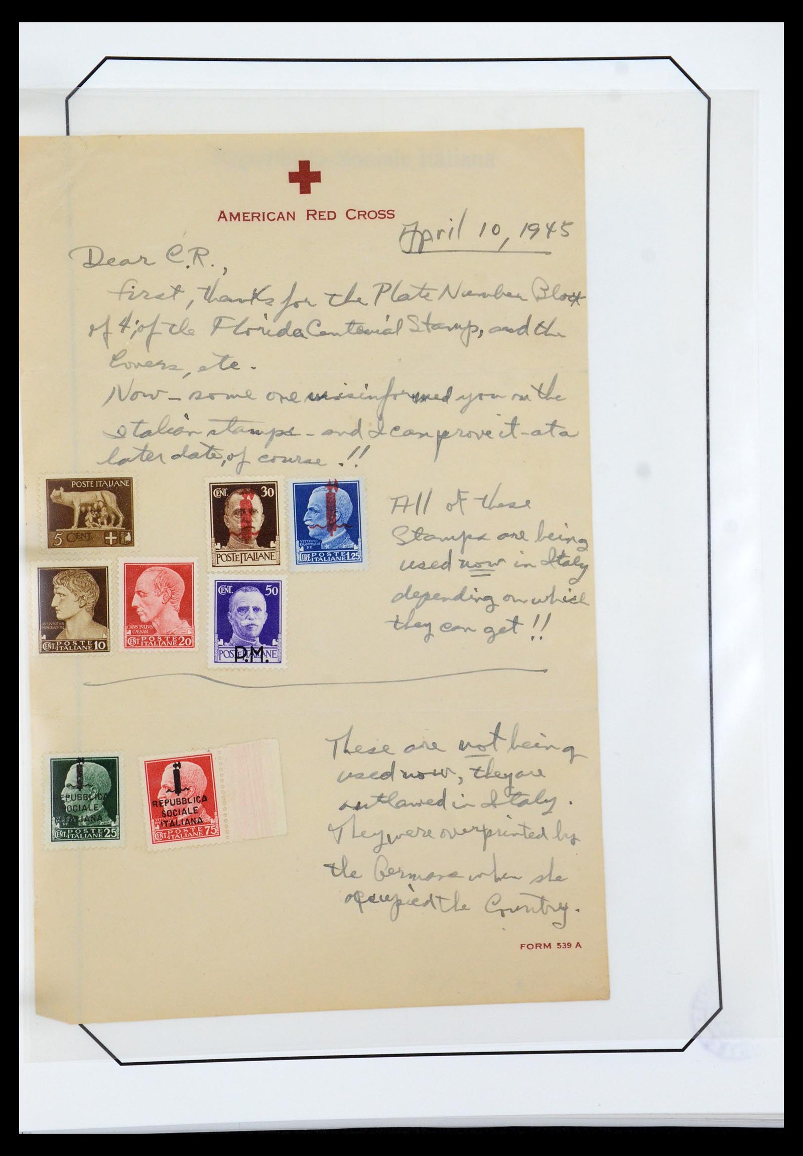 36167 070 - Stamp collection 36167 Italy supercollection 1943-1945.