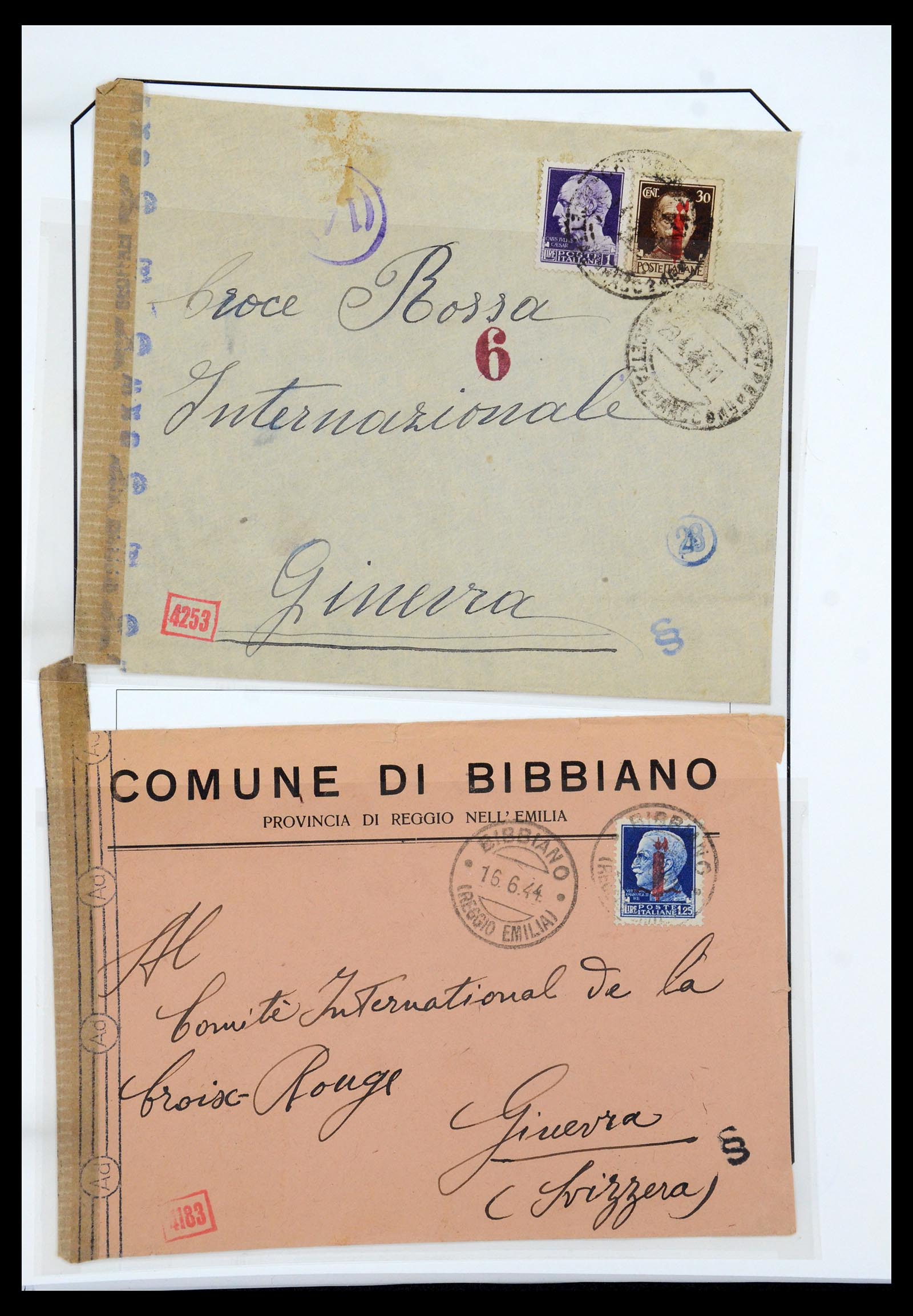 36167 078 - Stamp collection 36167 Italy supercollection 1943-1945.