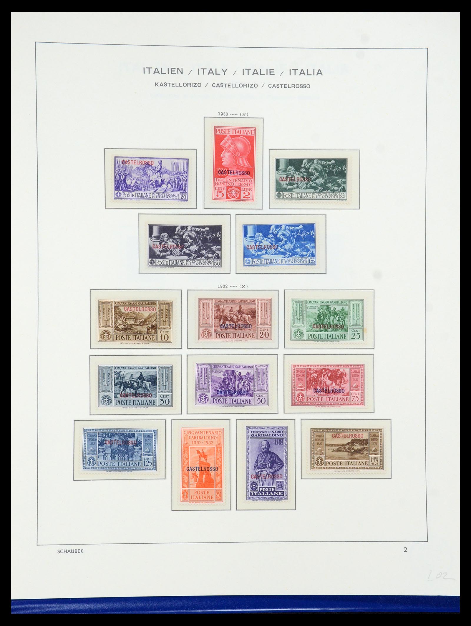 36181 058 - Stamp collection 36181 Italian Aegean Islands 1912-1941.