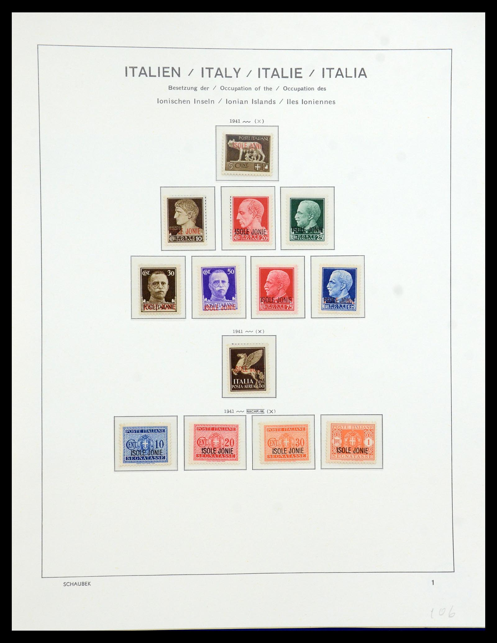 36181 060 - Stamp collection 36181 Italian Aegean Islands 1912-1941.