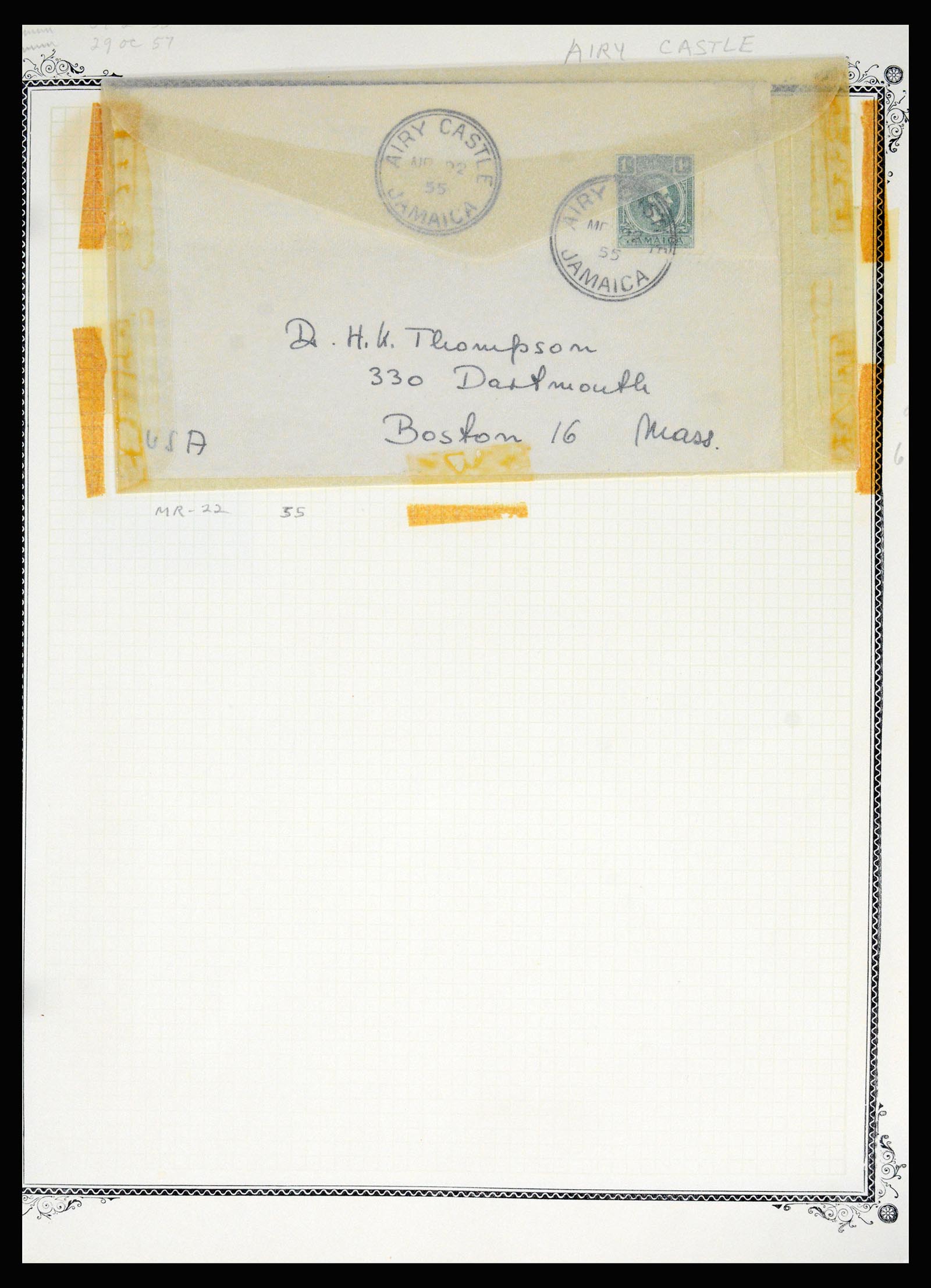 36195 0008 - Postzegelverzameling 36195 Jamaica stempelverzameling 1857-1960.
