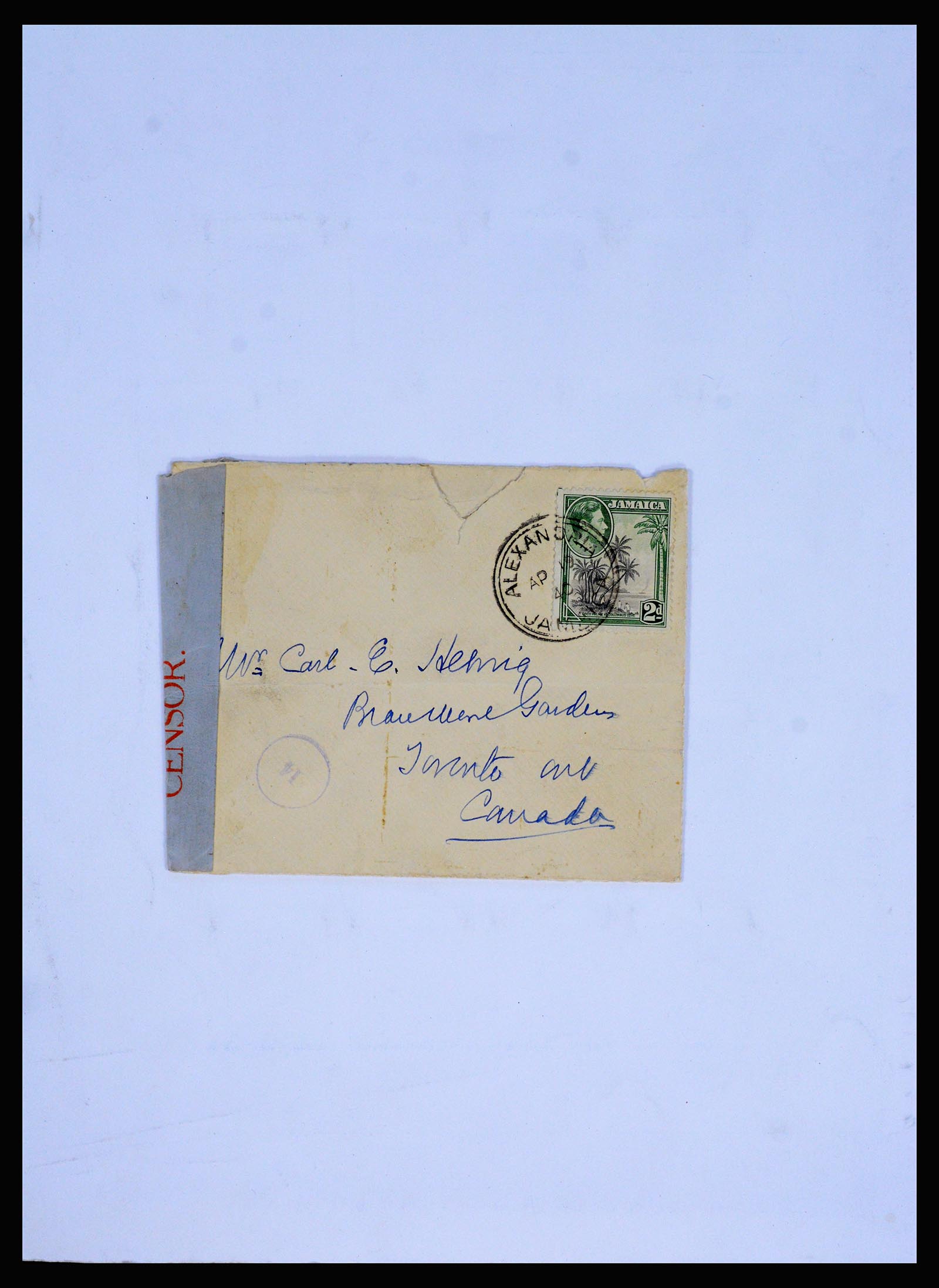 36195 0014 - Postzegelverzameling 36195 Jamaica stempelverzameling 1857-1960.