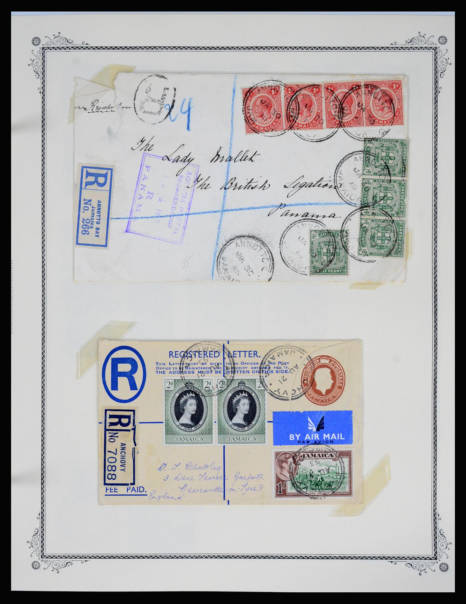 36195 0023 - Postzegelverzameling 36195 Jamaica stempelverzameling 1857-1960.