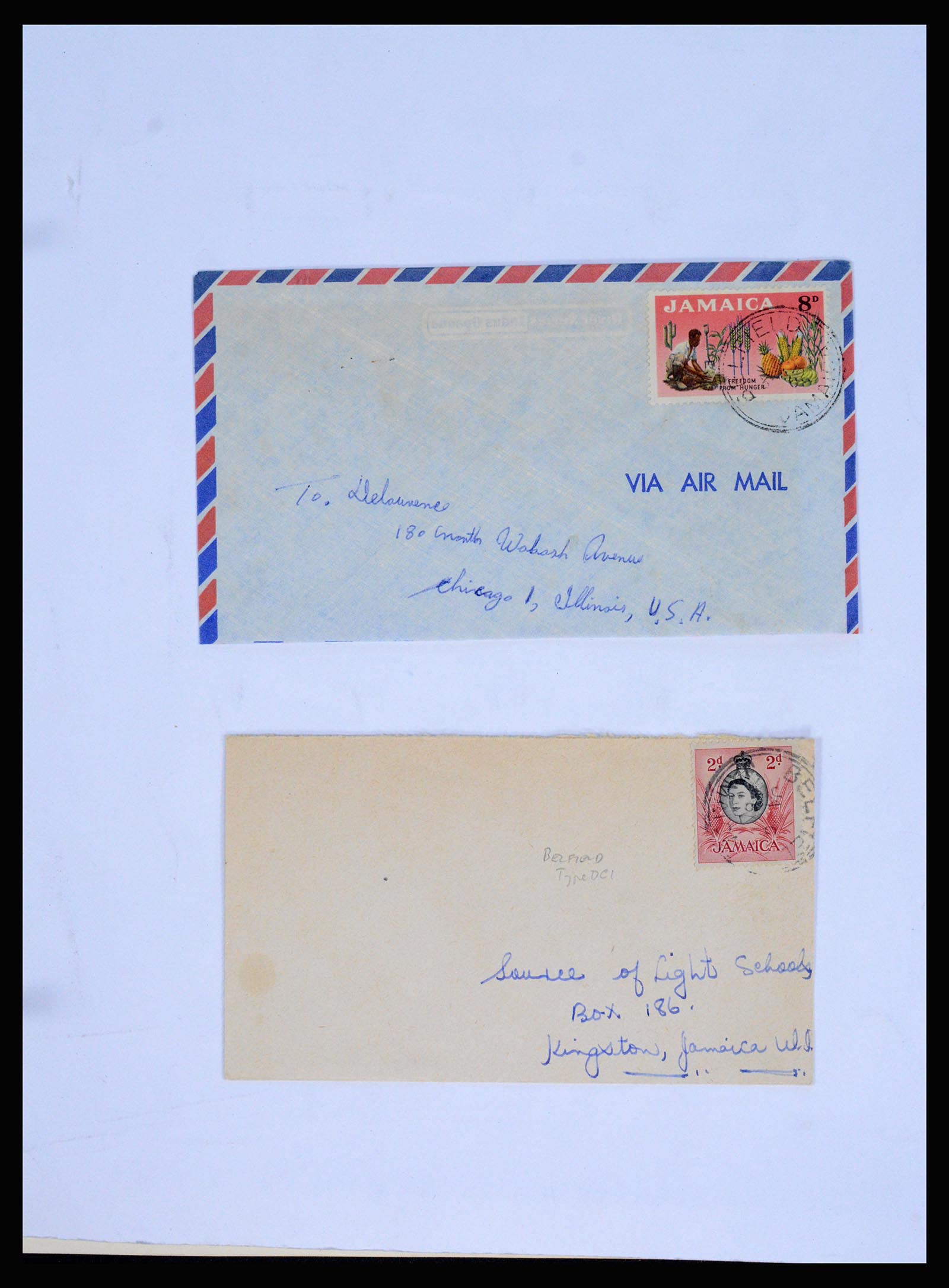 36195 0039 - Postzegelverzameling 36195 Jamaica stempelverzameling 1857-1960.