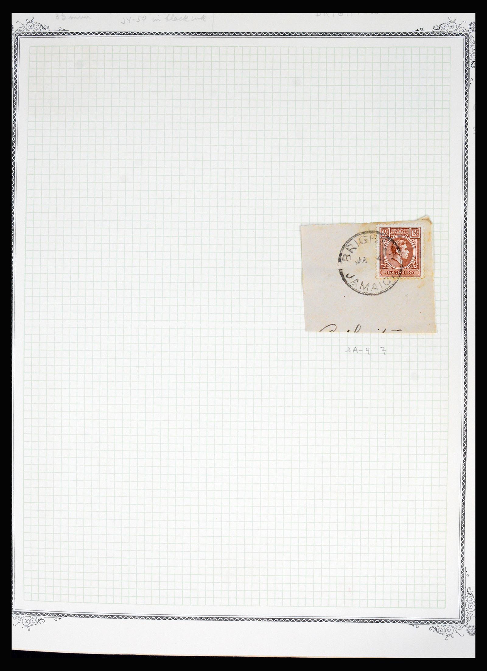 36195 0059 - Postzegelverzameling 36195 Jamaica stempelverzameling 1857-1960.