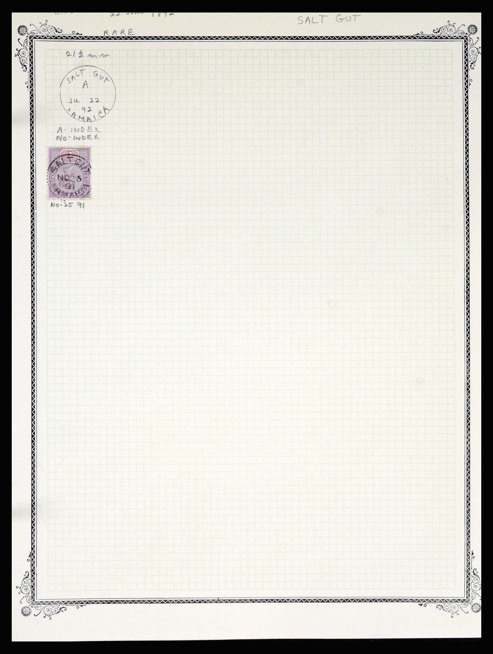 36195 1054 - Postzegelverzameling 36195 Jamaica stempelverzameling 1857-1960.