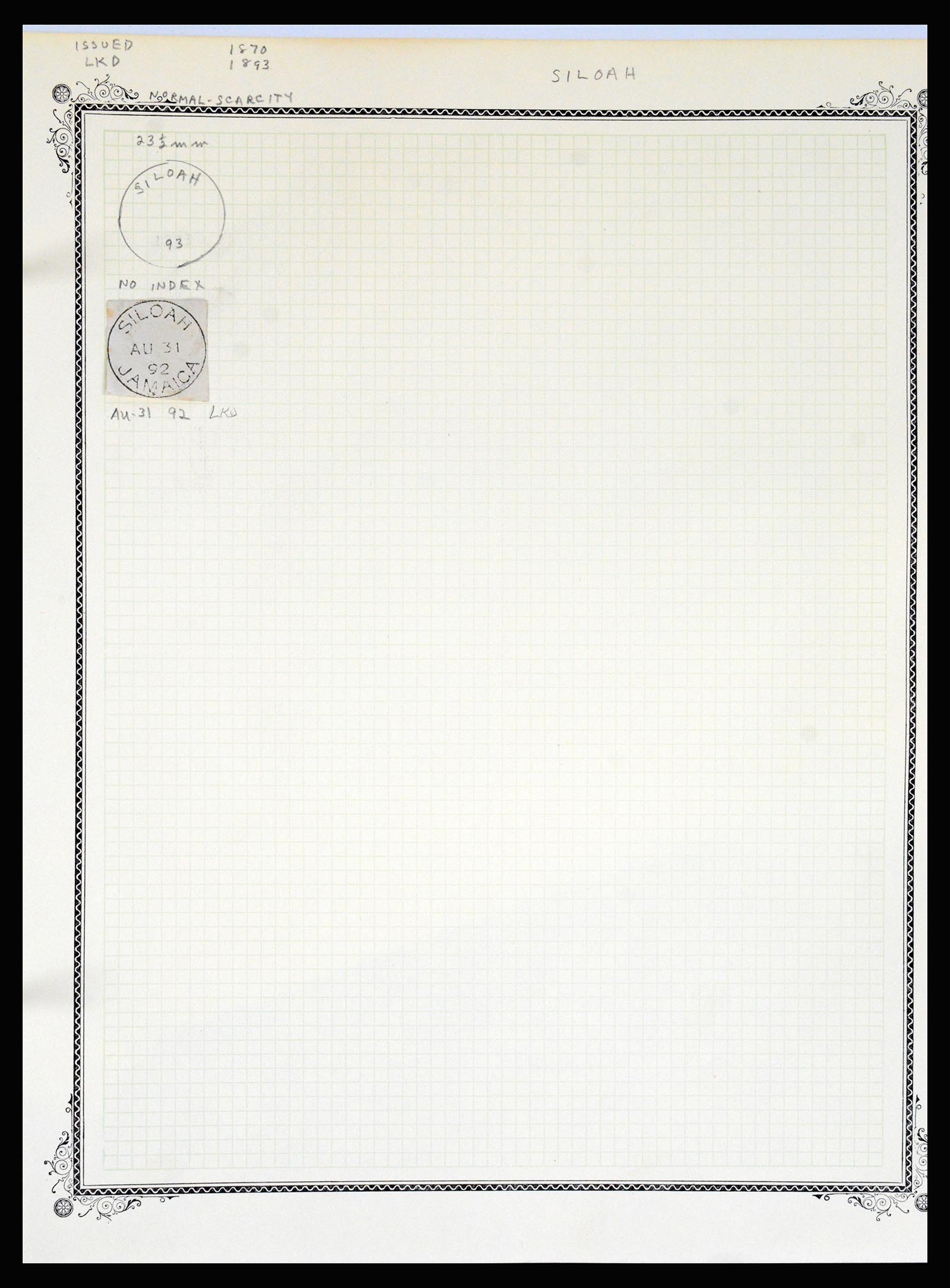 36195 1060 - Postzegelverzameling 36195 Jamaica stempelverzameling 1857-1960.
