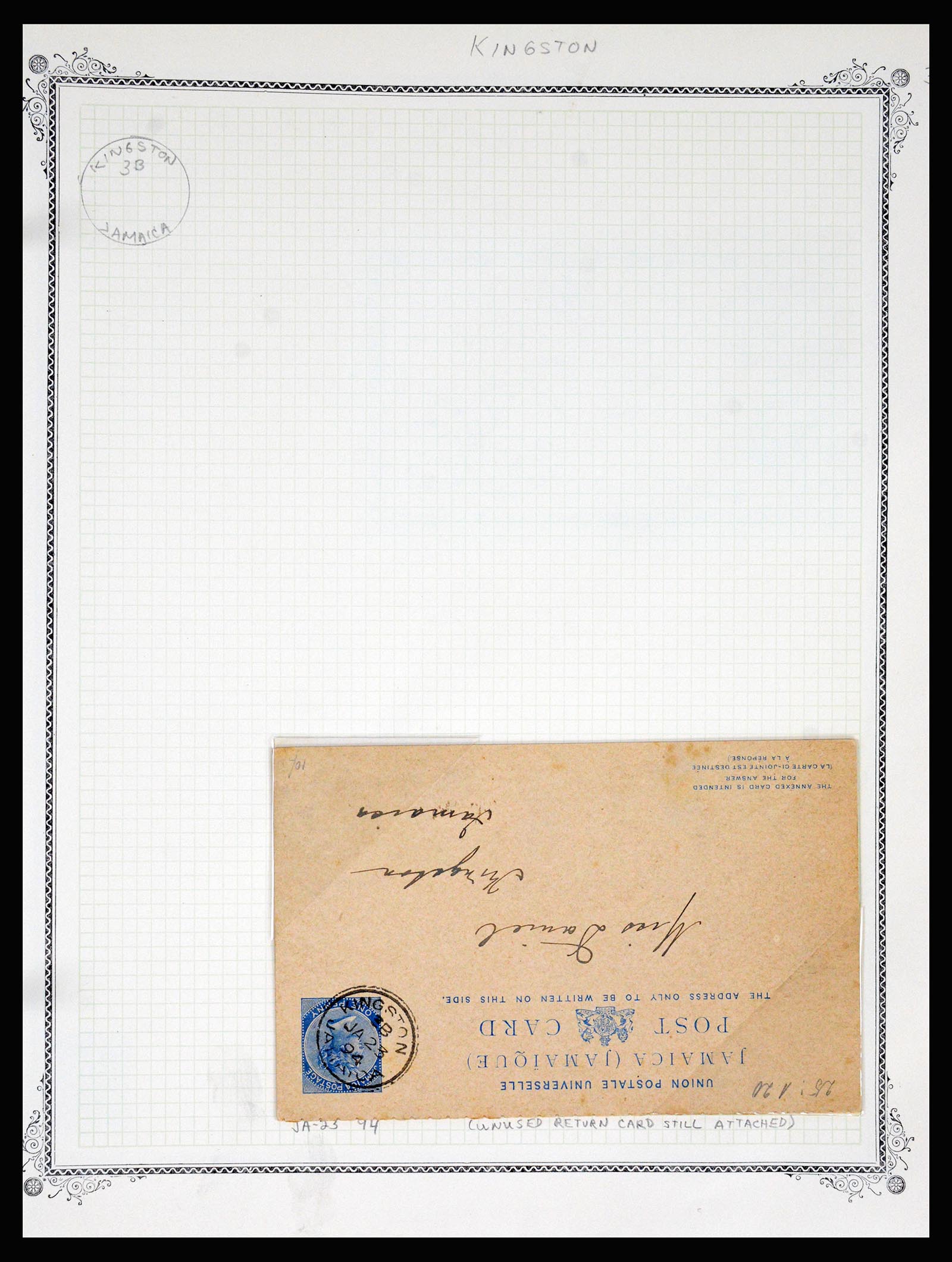 36195 1083 - Postzegelverzameling 36195 Jamaica stempelverzameling 1857-1960.