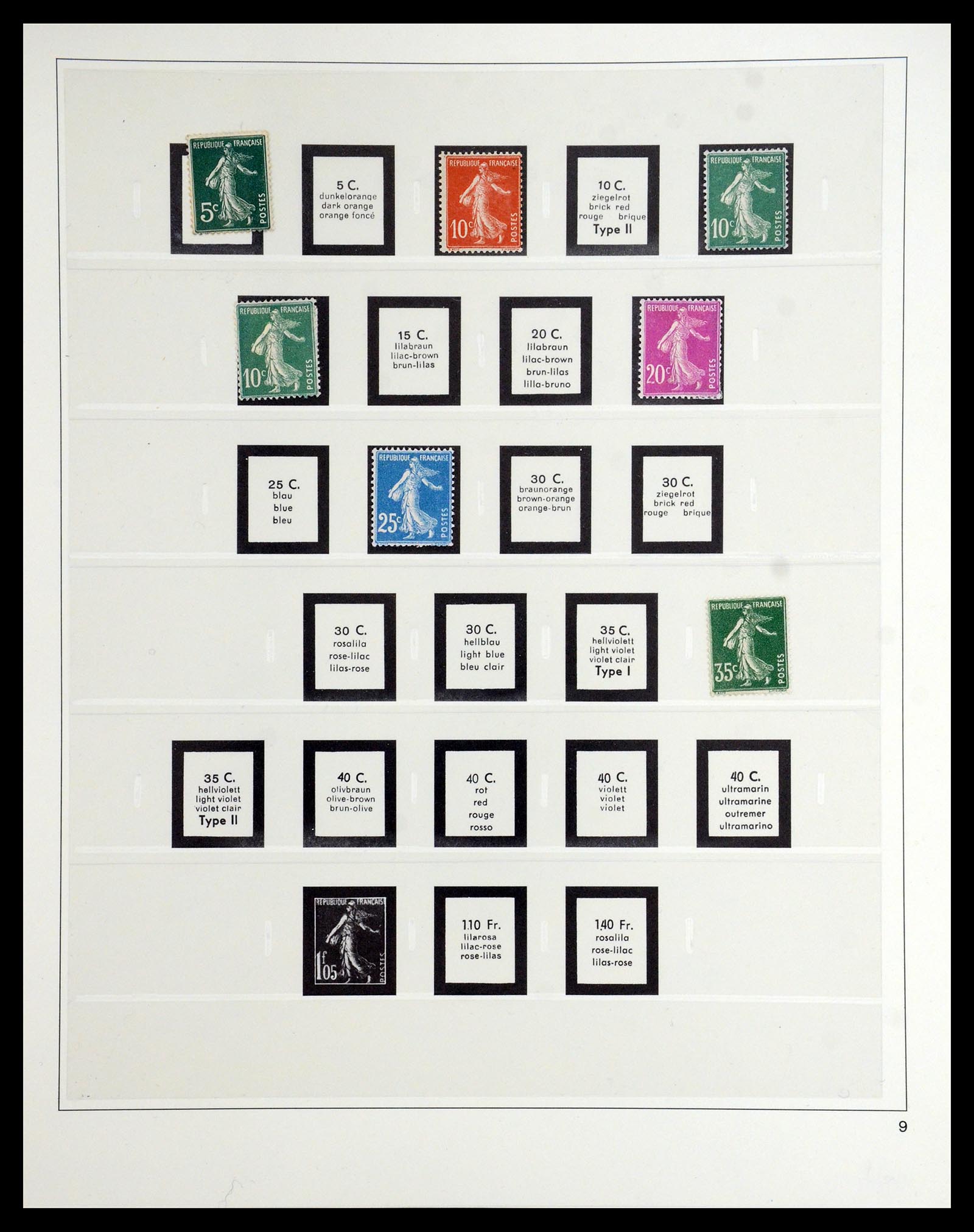 36201 0003 - Postzegelverzameling 36201 Frankrijk 1900-2019!