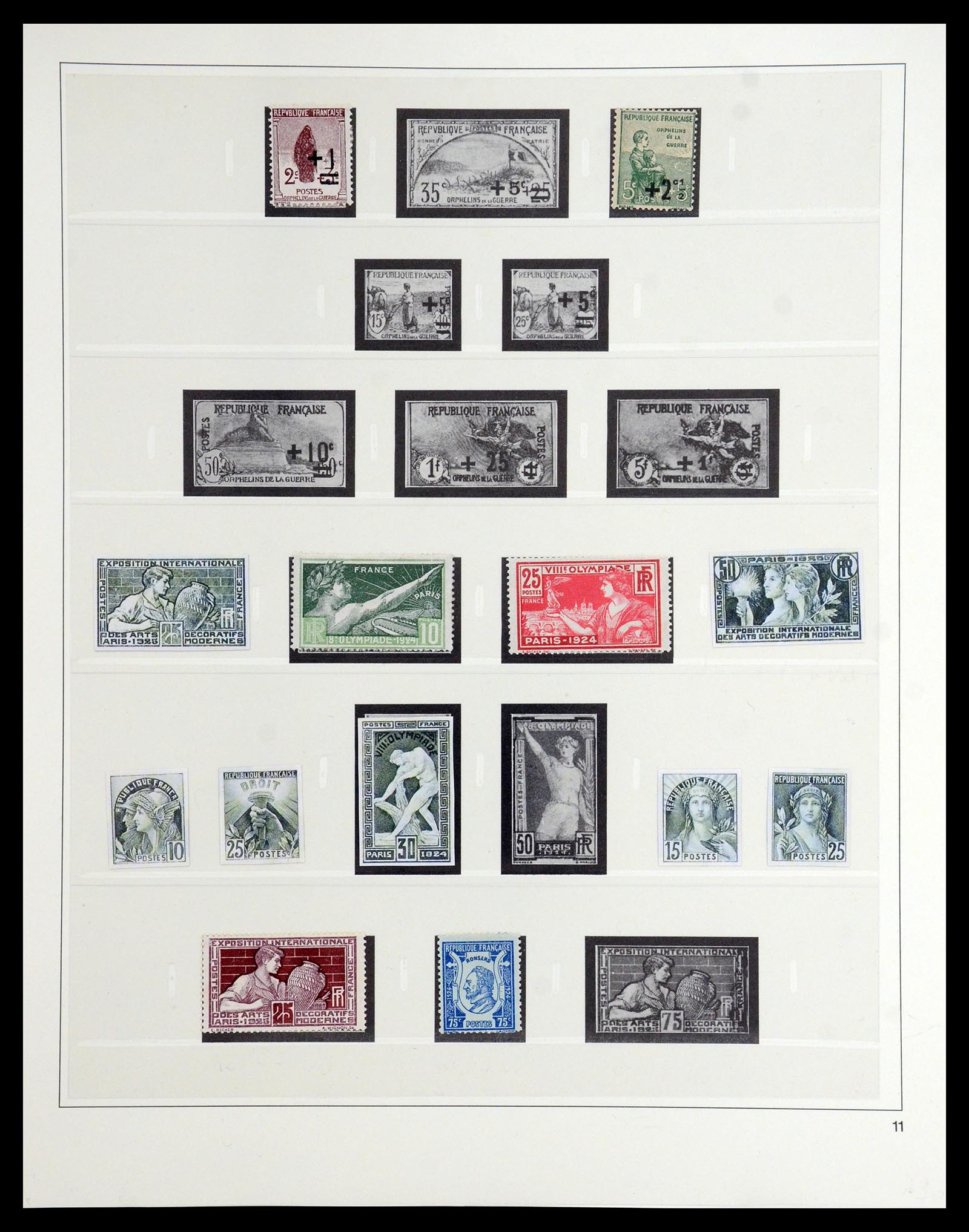 36201 0005 - Postzegelverzameling 36201 Frankrijk 1900-2019!