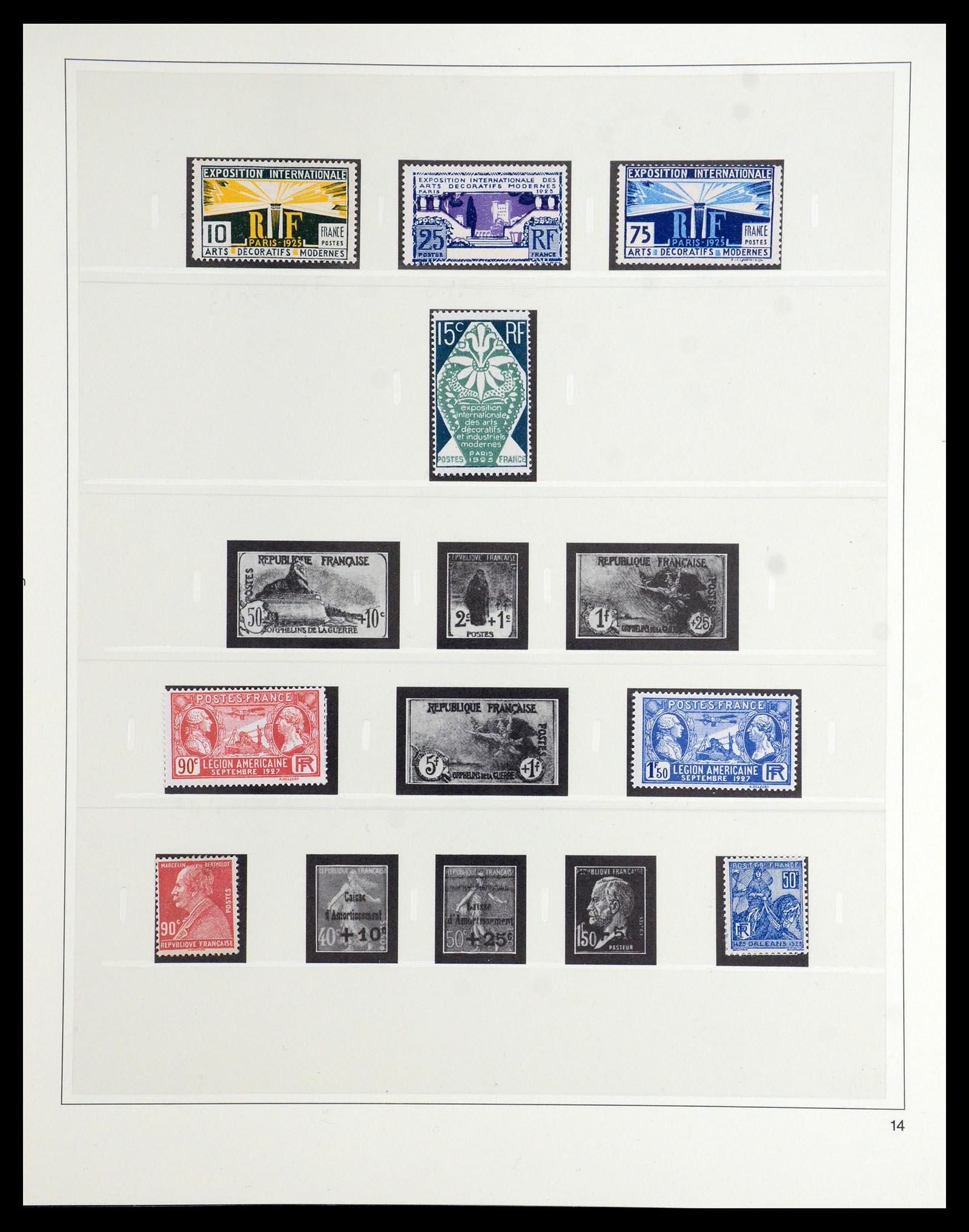 36201 0007 - Postzegelverzameling 36201 Frankrijk 1900-2019!