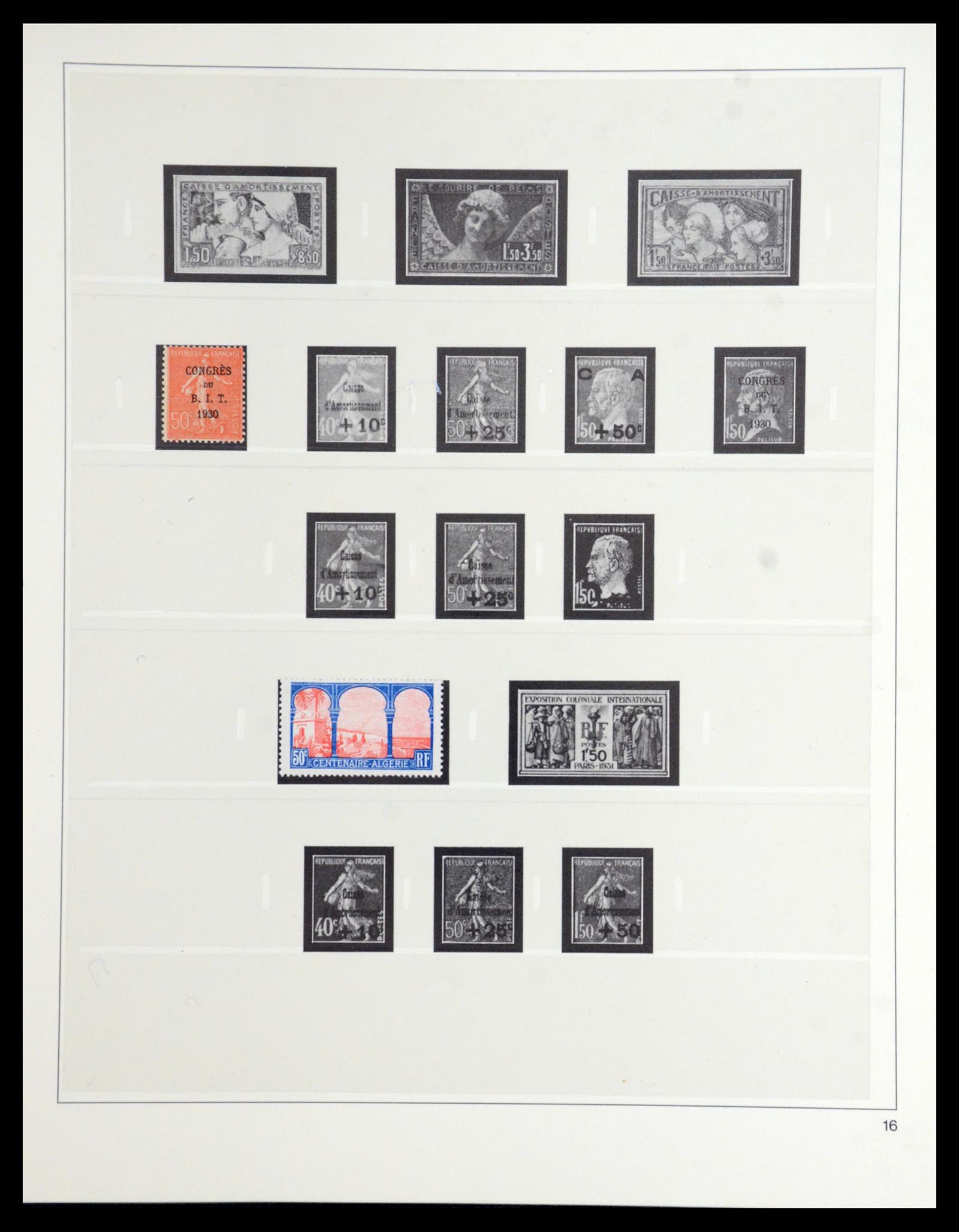 36201 0008 - Postzegelverzameling 36201 Frankrijk 1900-2019!