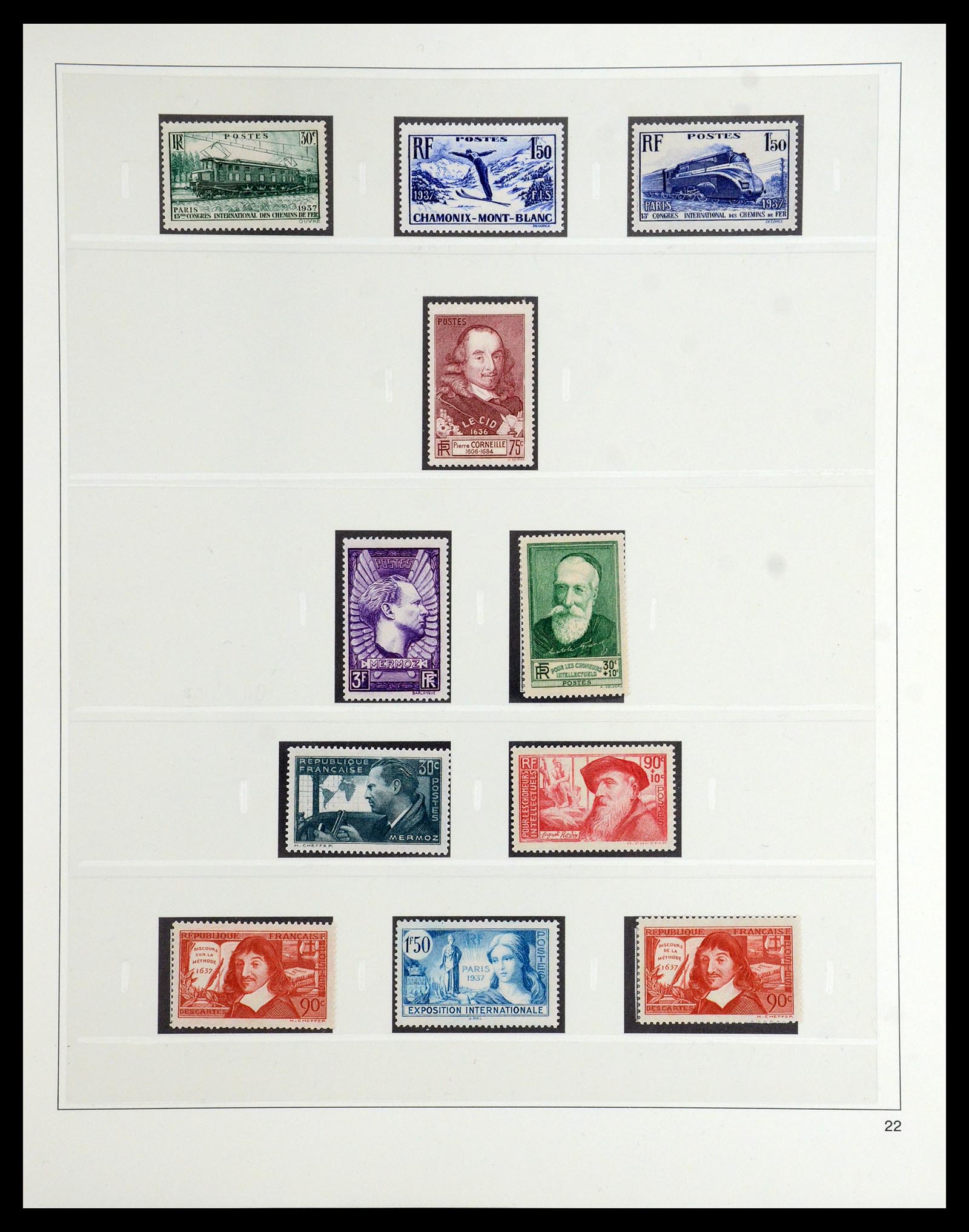 36201 0014 - Postzegelverzameling 36201 Frankrijk 1900-2019!