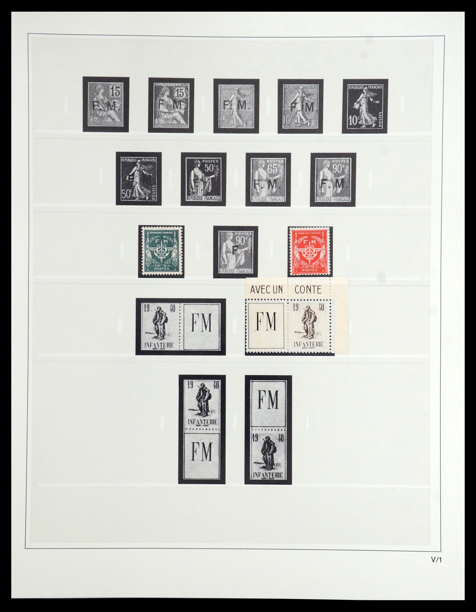 36201 0016 - Stamp collection 36201 France 1900-2019!