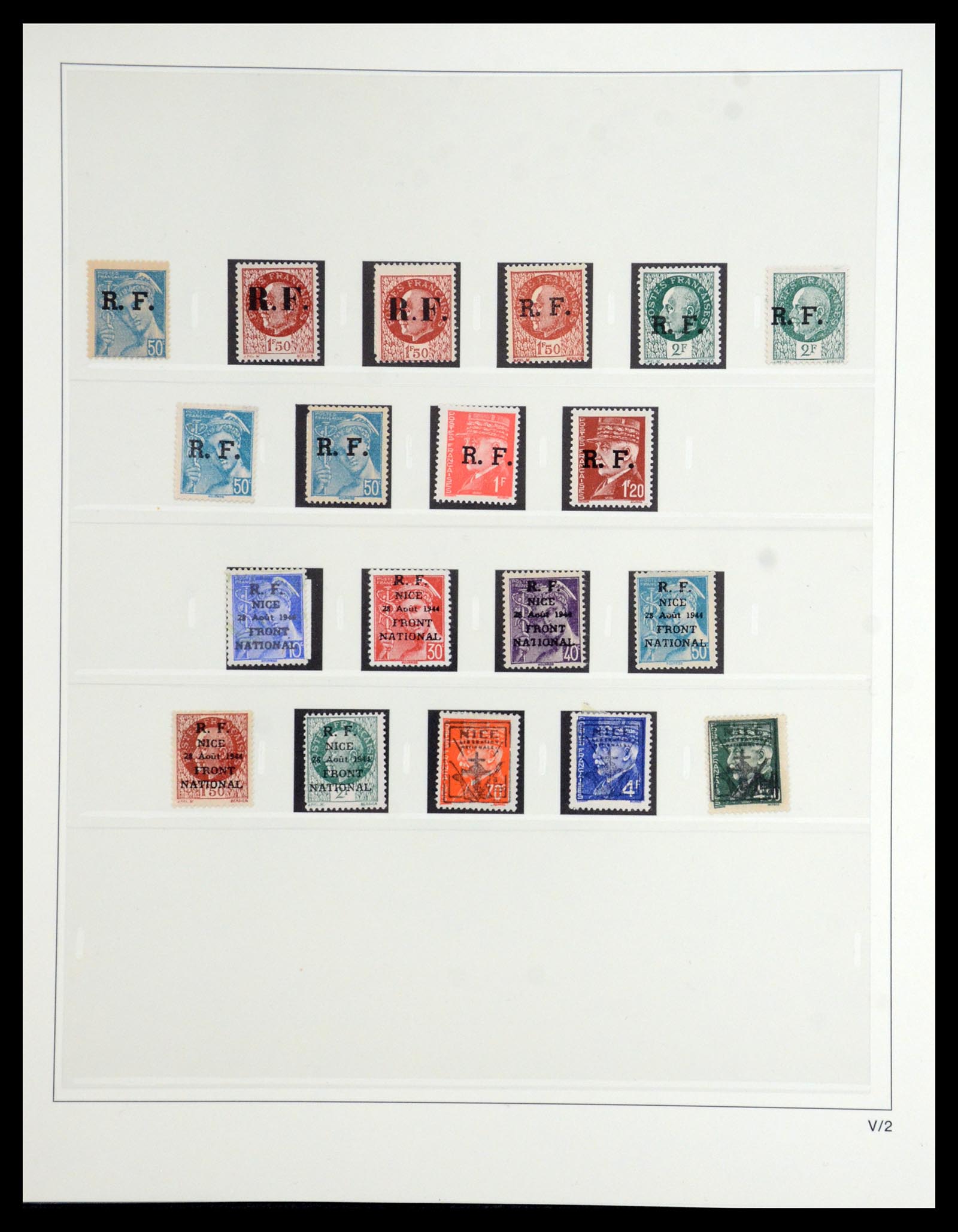 36201 0017 - Postzegelverzameling 36201 Frankrijk 1900-2019!