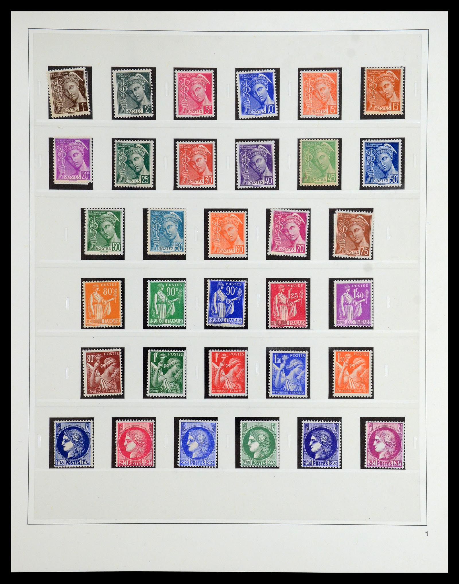 36201 0018 - Postzegelverzameling 36201 Frankrijk 1900-2019!