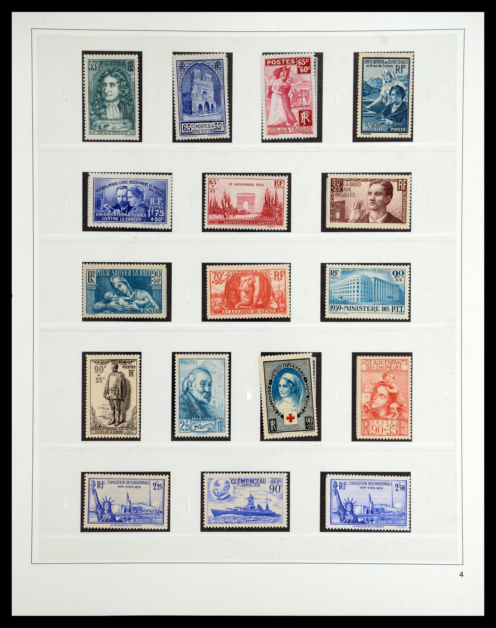 36201 0021 - Postzegelverzameling 36201 Frankrijk 1900-2019!