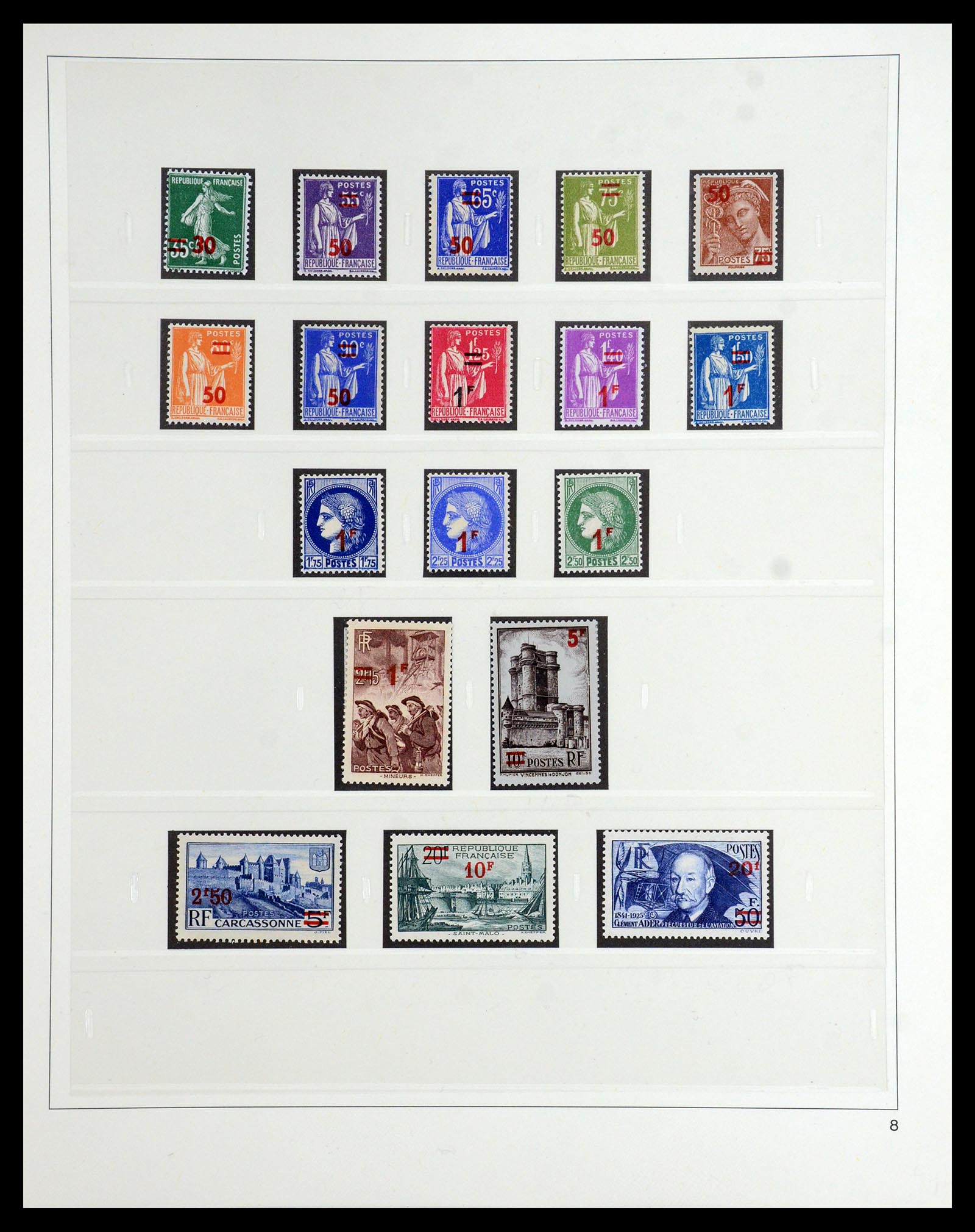 36201 0025 - Postzegelverzameling 36201 Frankrijk 1900-2019!