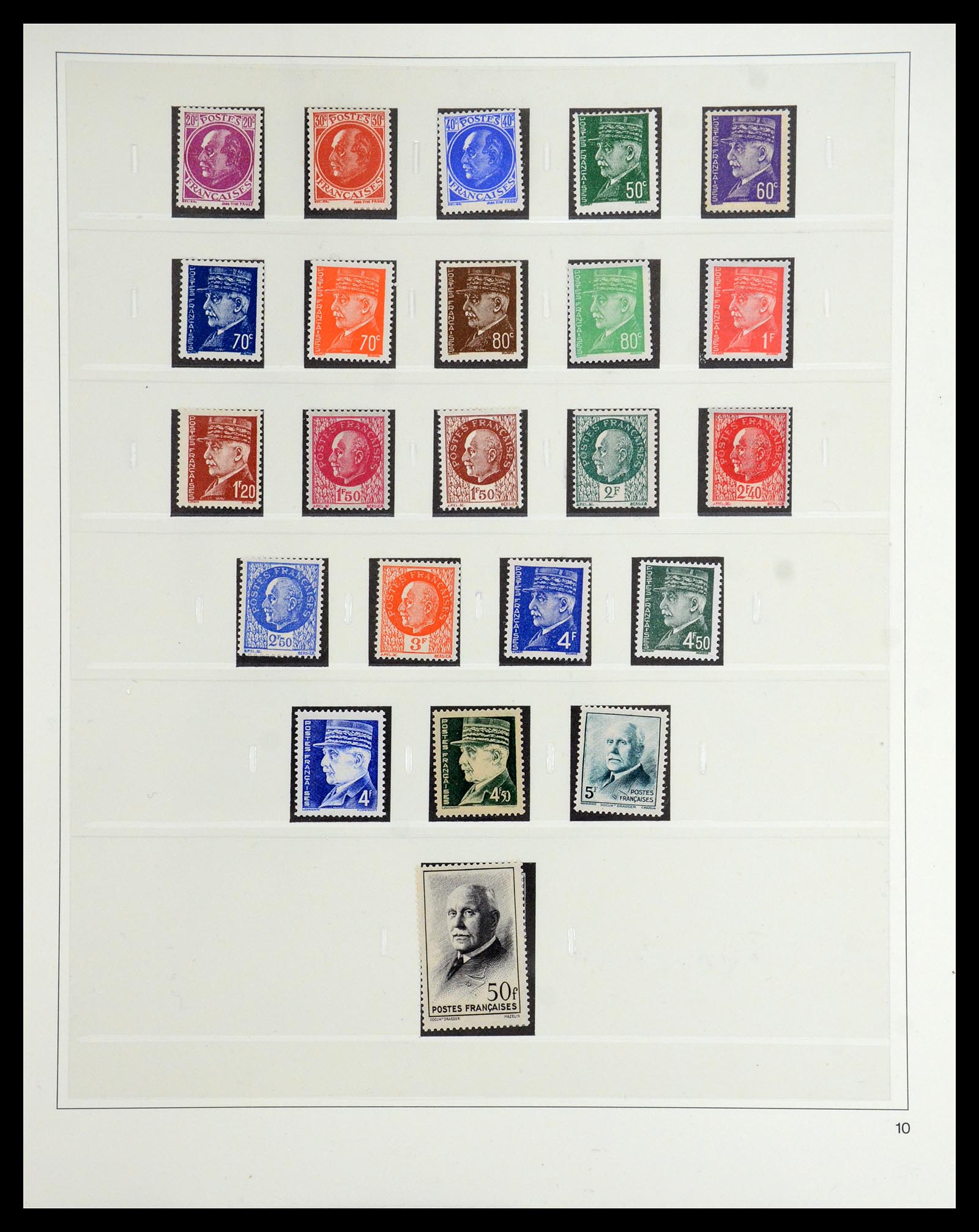36201 0027 - Postzegelverzameling 36201 Frankrijk 1900-2019!