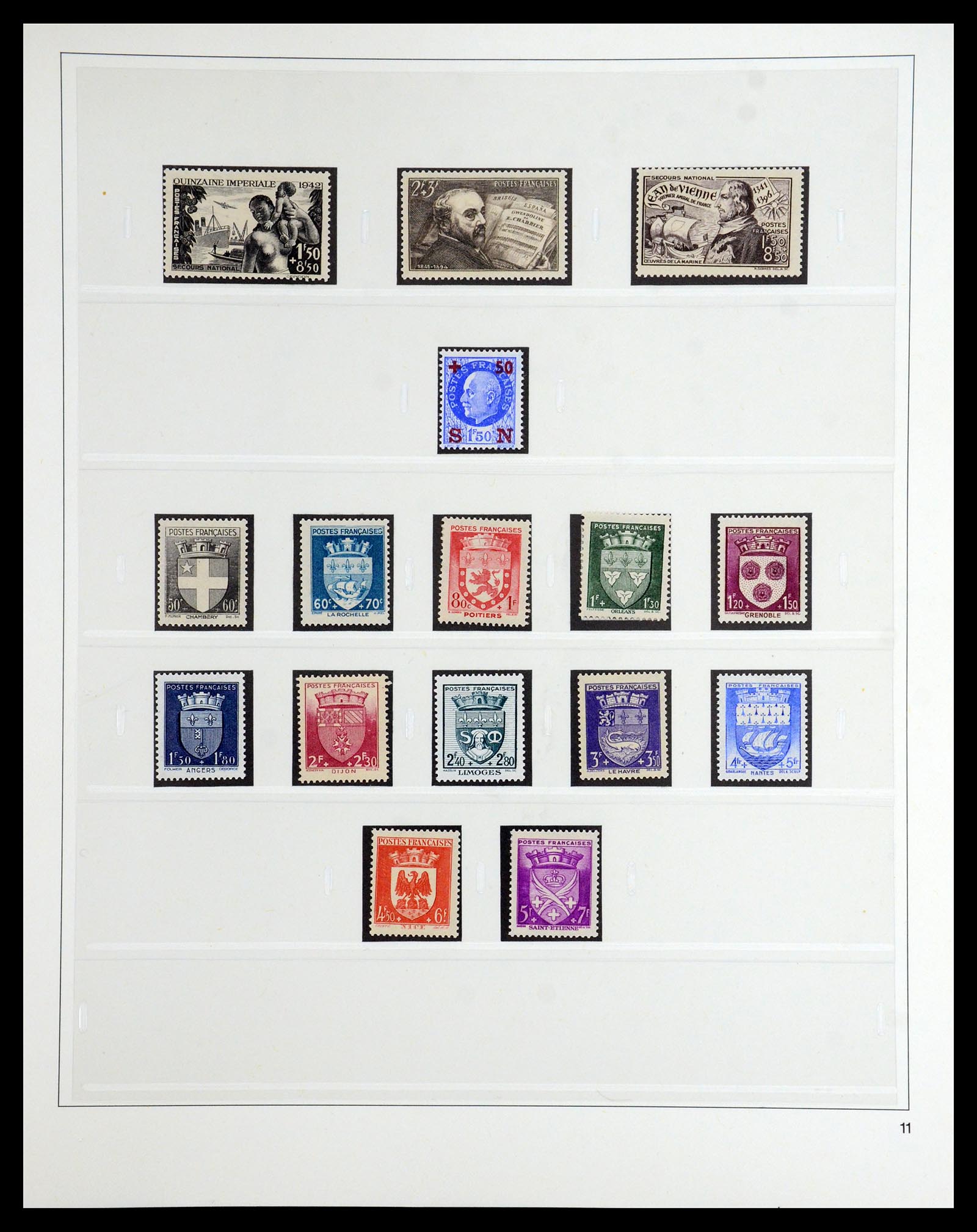 36201 0028 - Postzegelverzameling 36201 Frankrijk 1900-2019!