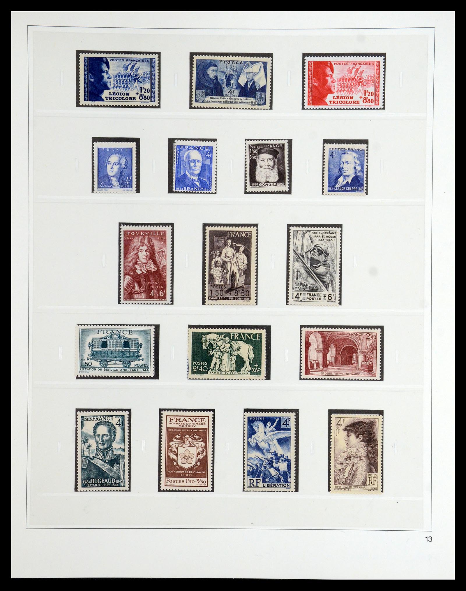 36201 0030 - Postzegelverzameling 36201 Frankrijk 1900-2019!