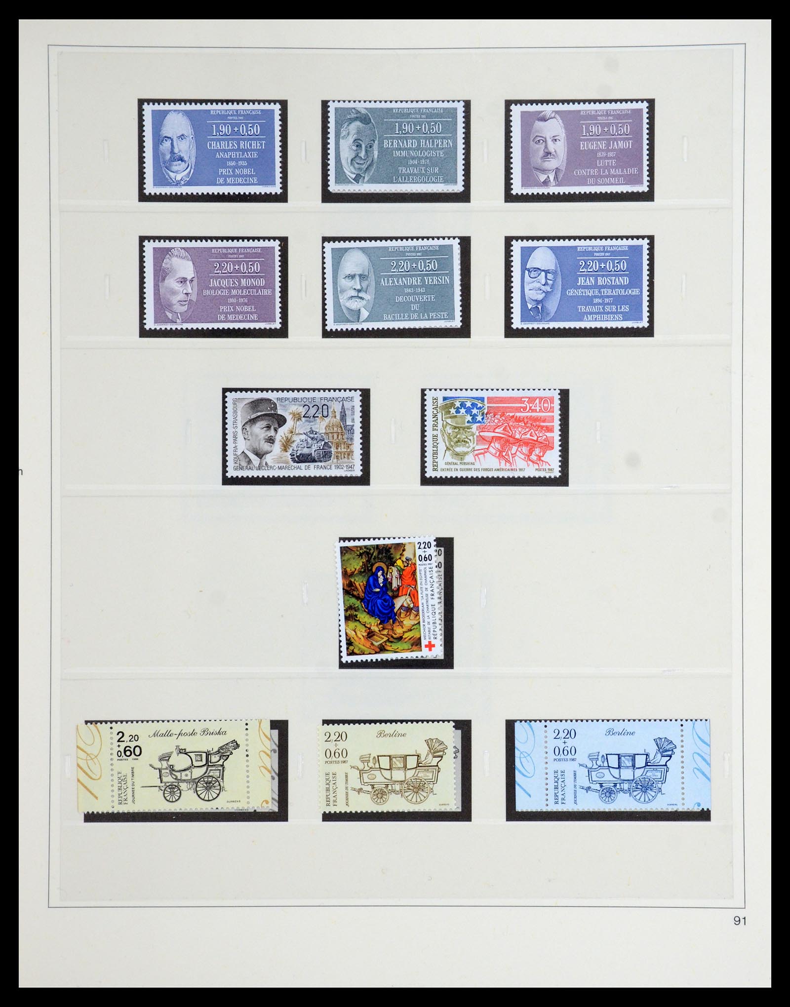 36201 0036 - Postzegelverzameling 36201 Frankrijk 1900-2019!