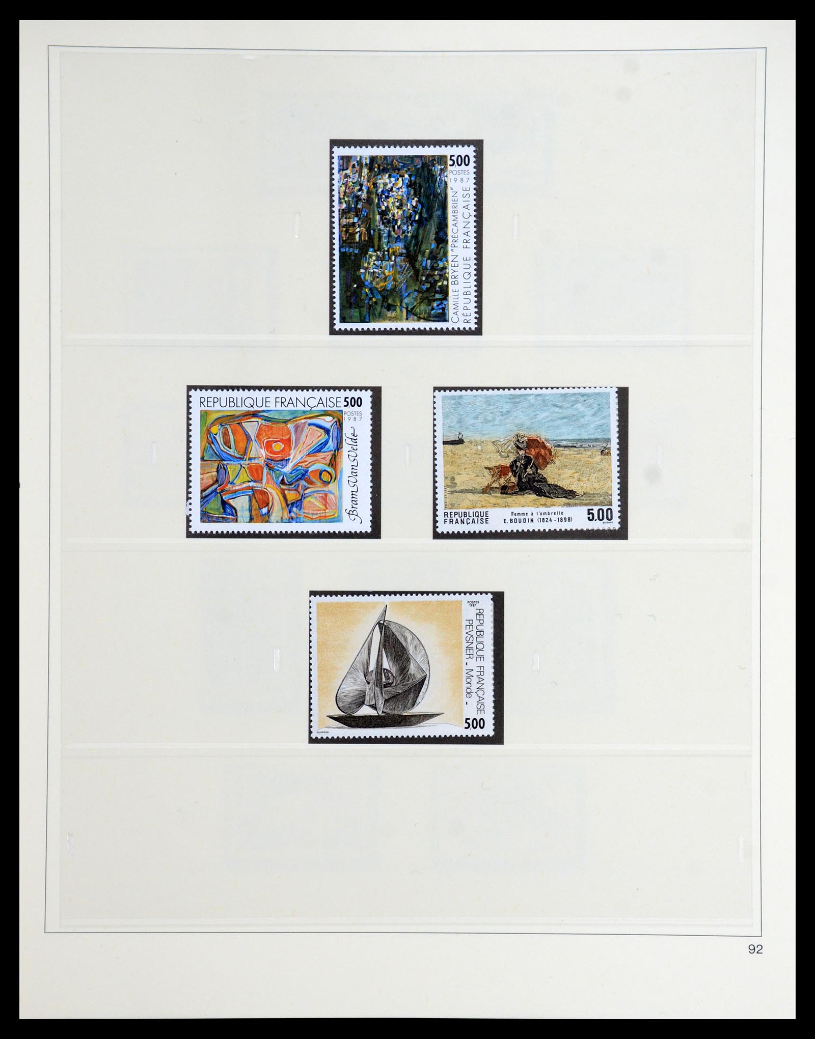 36201 0037 - Postzegelverzameling 36201 Frankrijk 1900-2019!