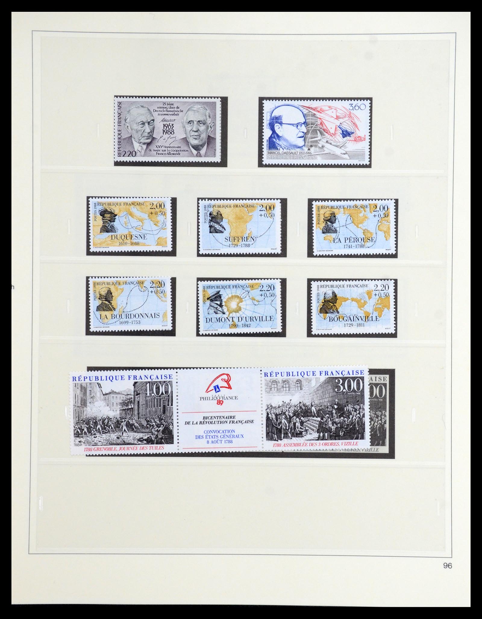 36201 0042 - Postzegelverzameling 36201 Frankrijk 1900-2019!