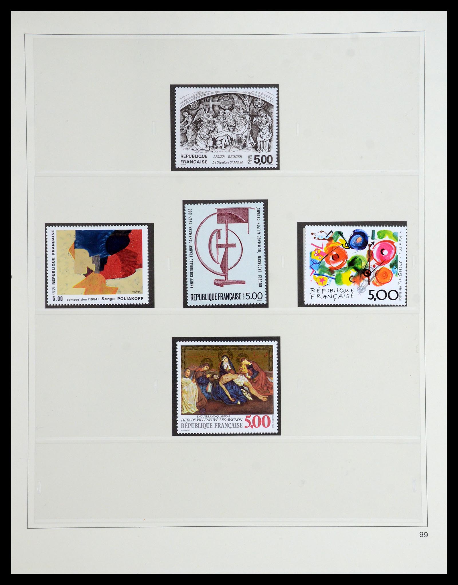 36201 0045 - Postzegelverzameling 36201 Frankrijk 1900-2019!