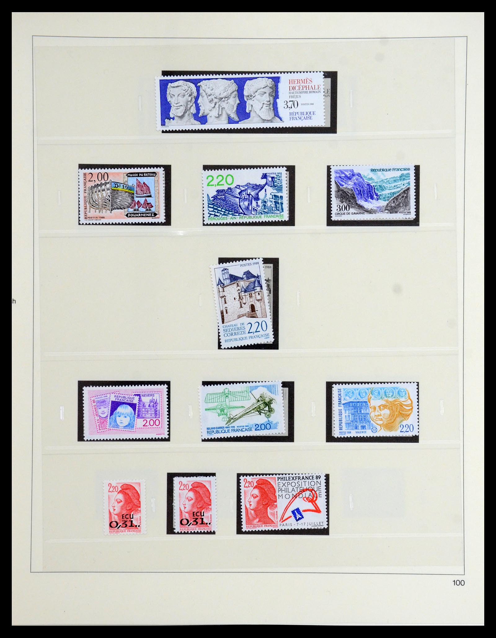 36201 0046 - Postzegelverzameling 36201 Frankrijk 1900-2019!