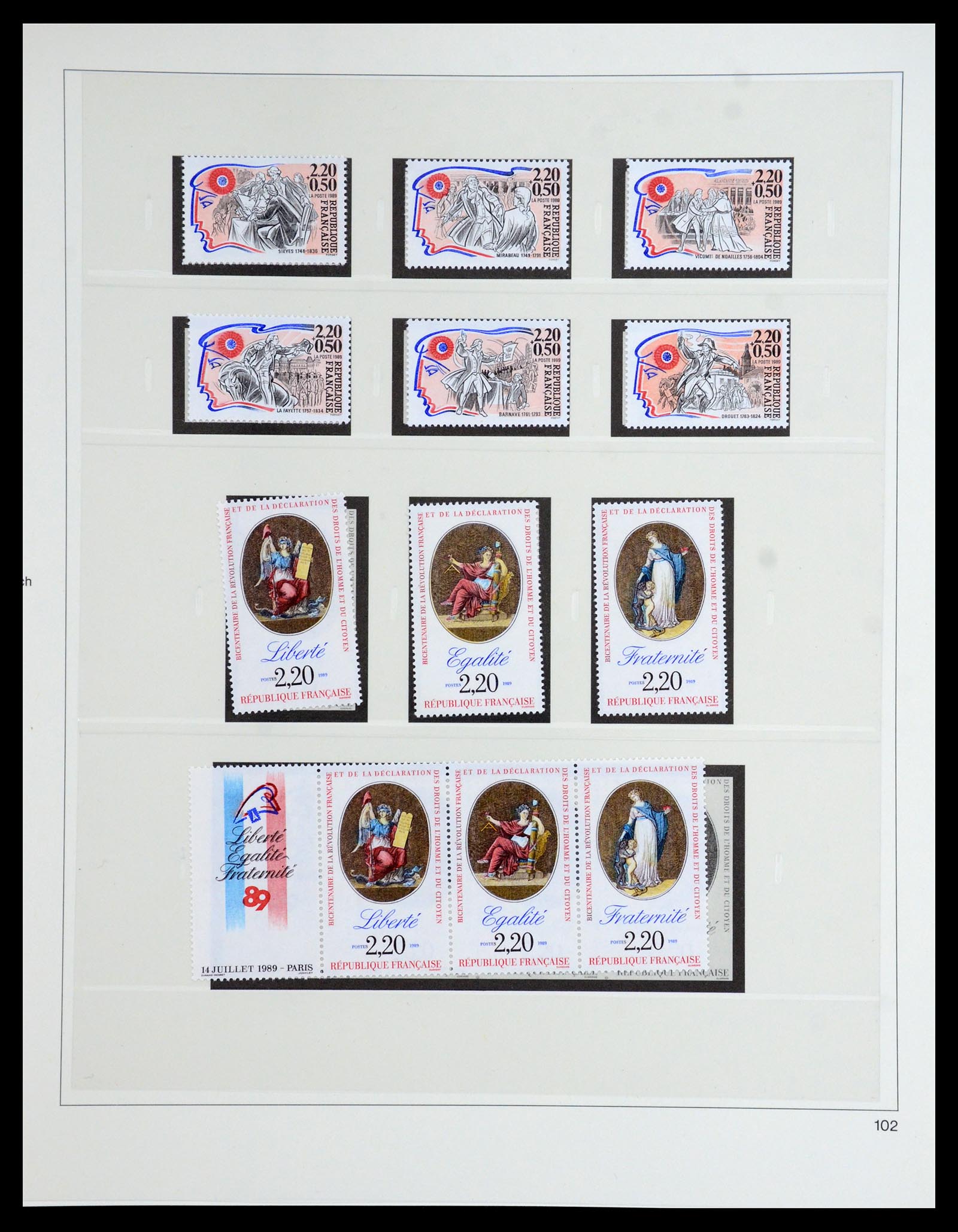 36201 0050 - Postzegelverzameling 36201 Frankrijk 1900-2019!